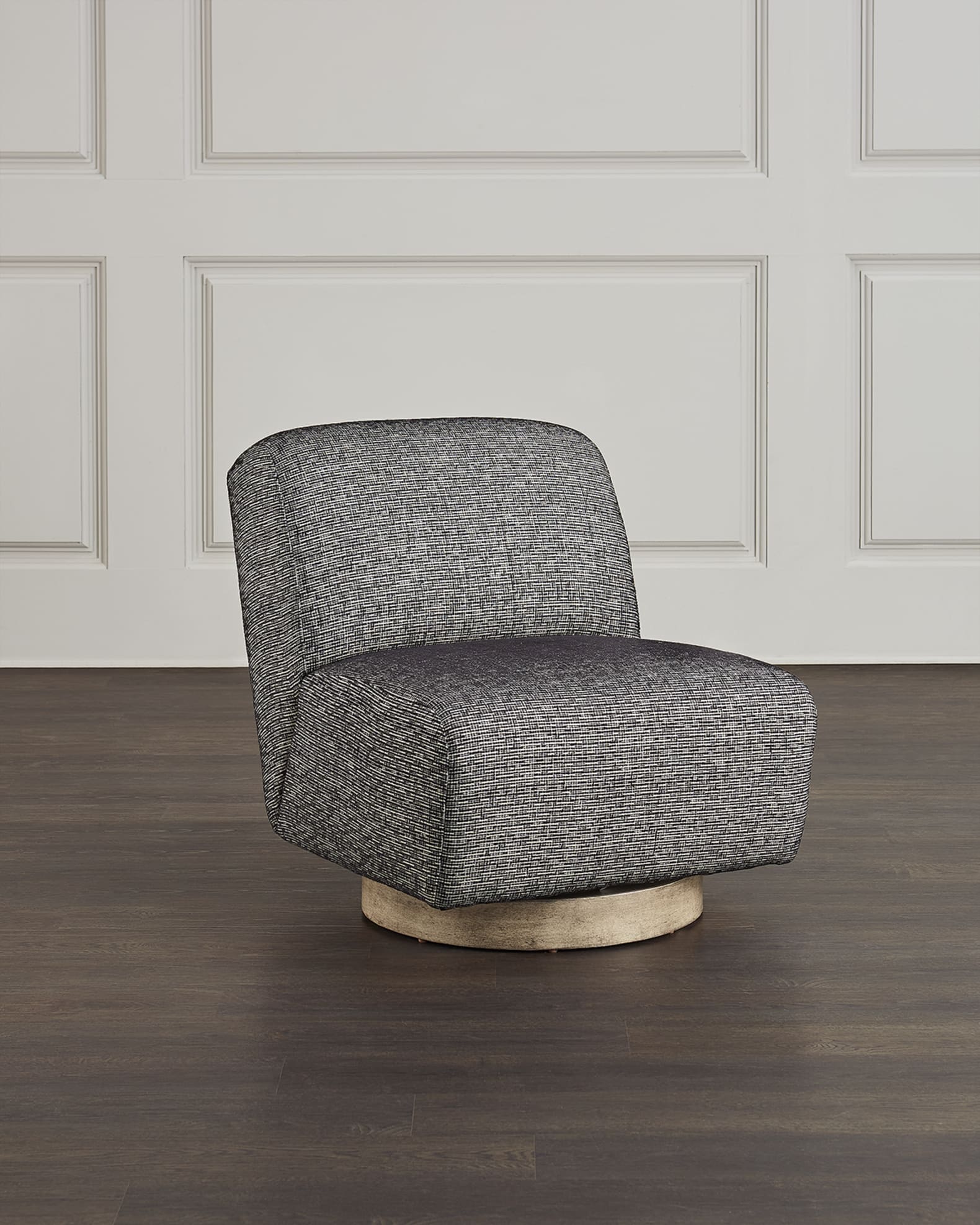 HF Custom Venice Swivel Chair Horchow