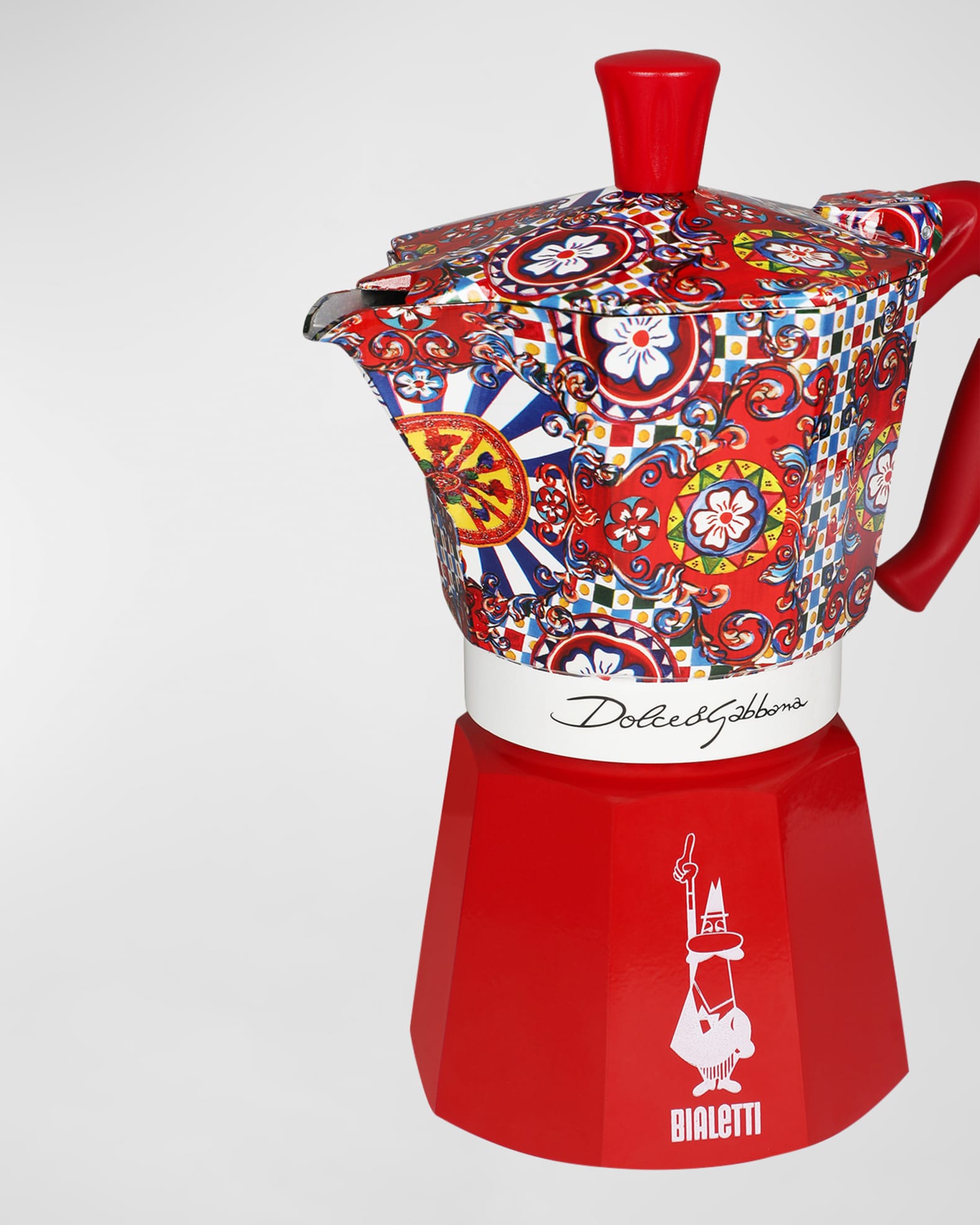 Bialetti x Dolce&Gabbana Moka Express 6-Cup Stovetop Coffee Pot