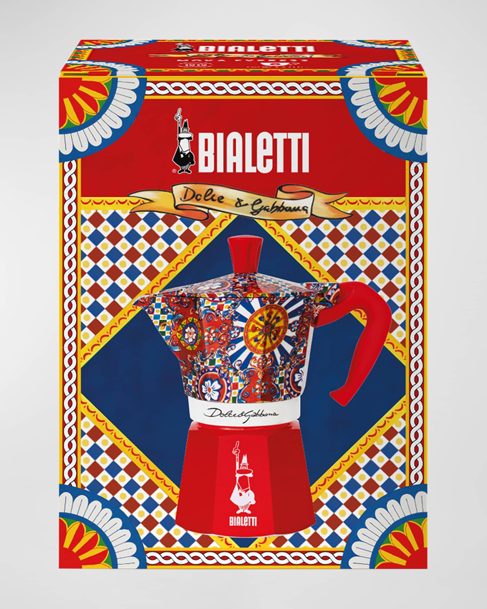 Bialetti x Dolce&Gabbana Moka Express 6-Cup Stovetop Coffee