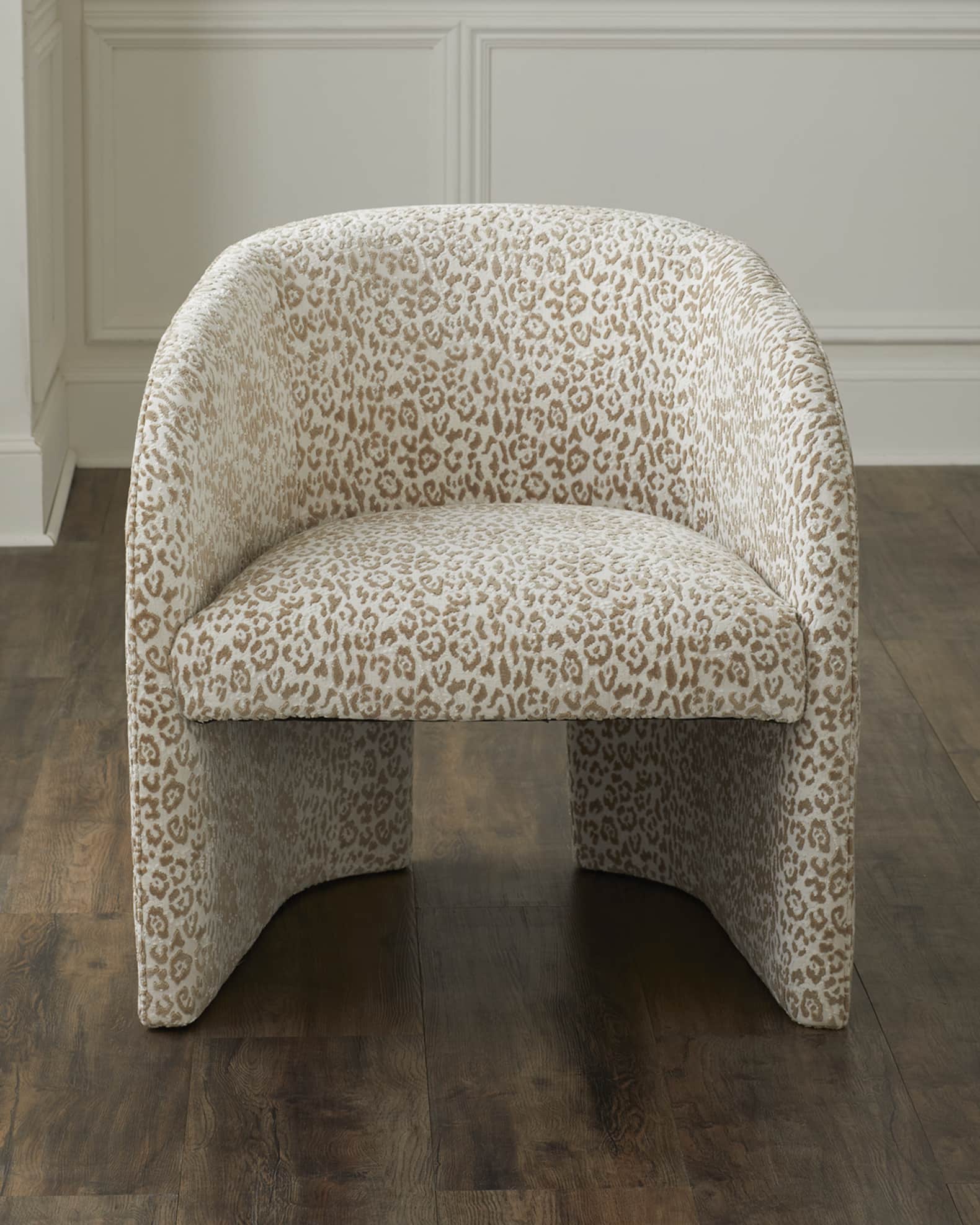 Leopard print deals accent chair