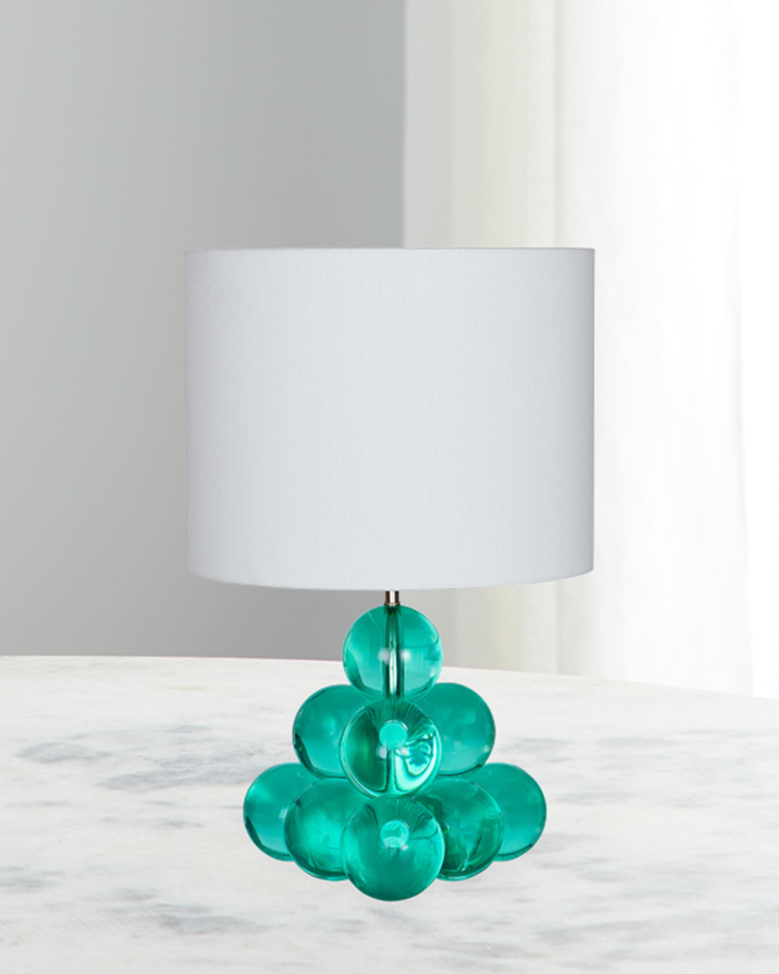 Pyramid table lamp on sale