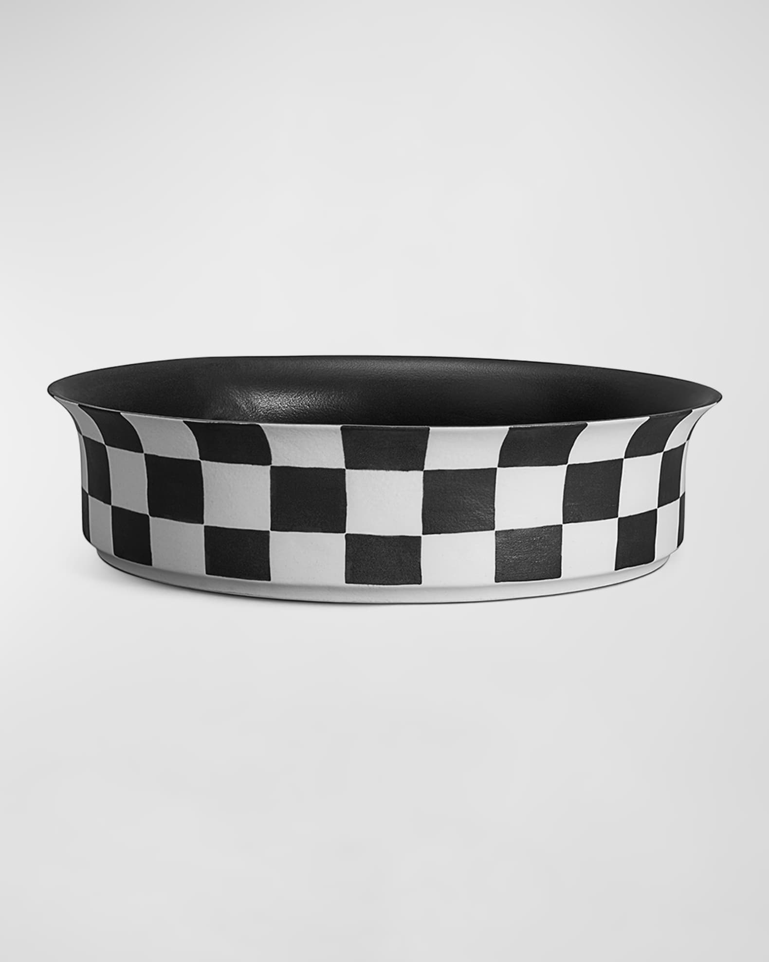 L'Objet Damier Bowl, 14.8"