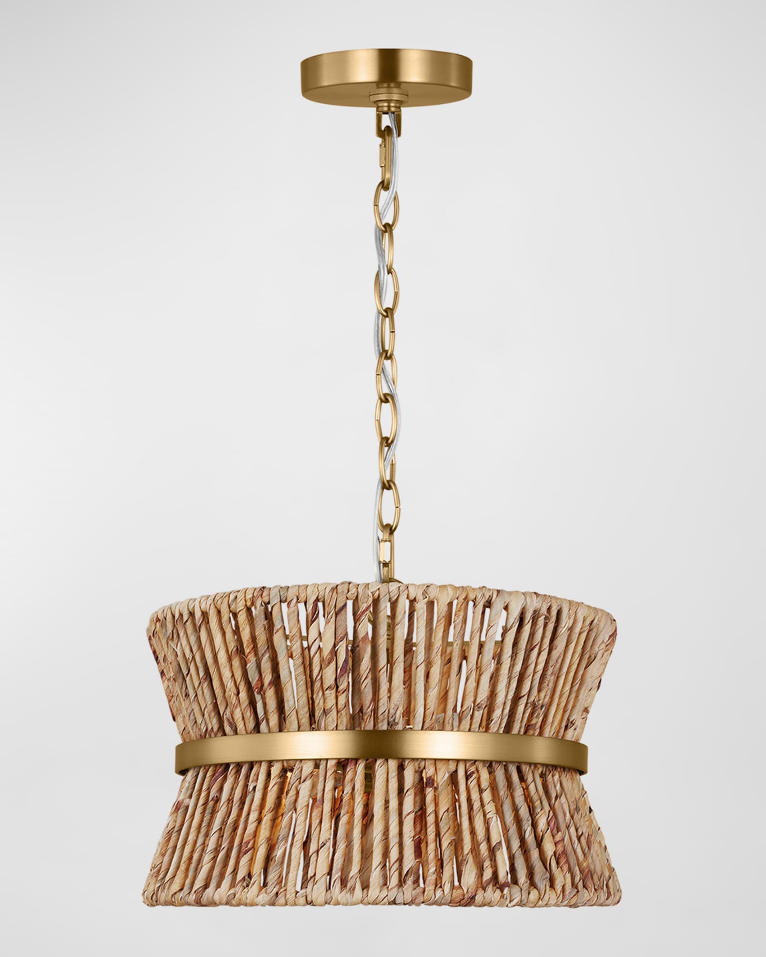 Hanging shade chandelier deals