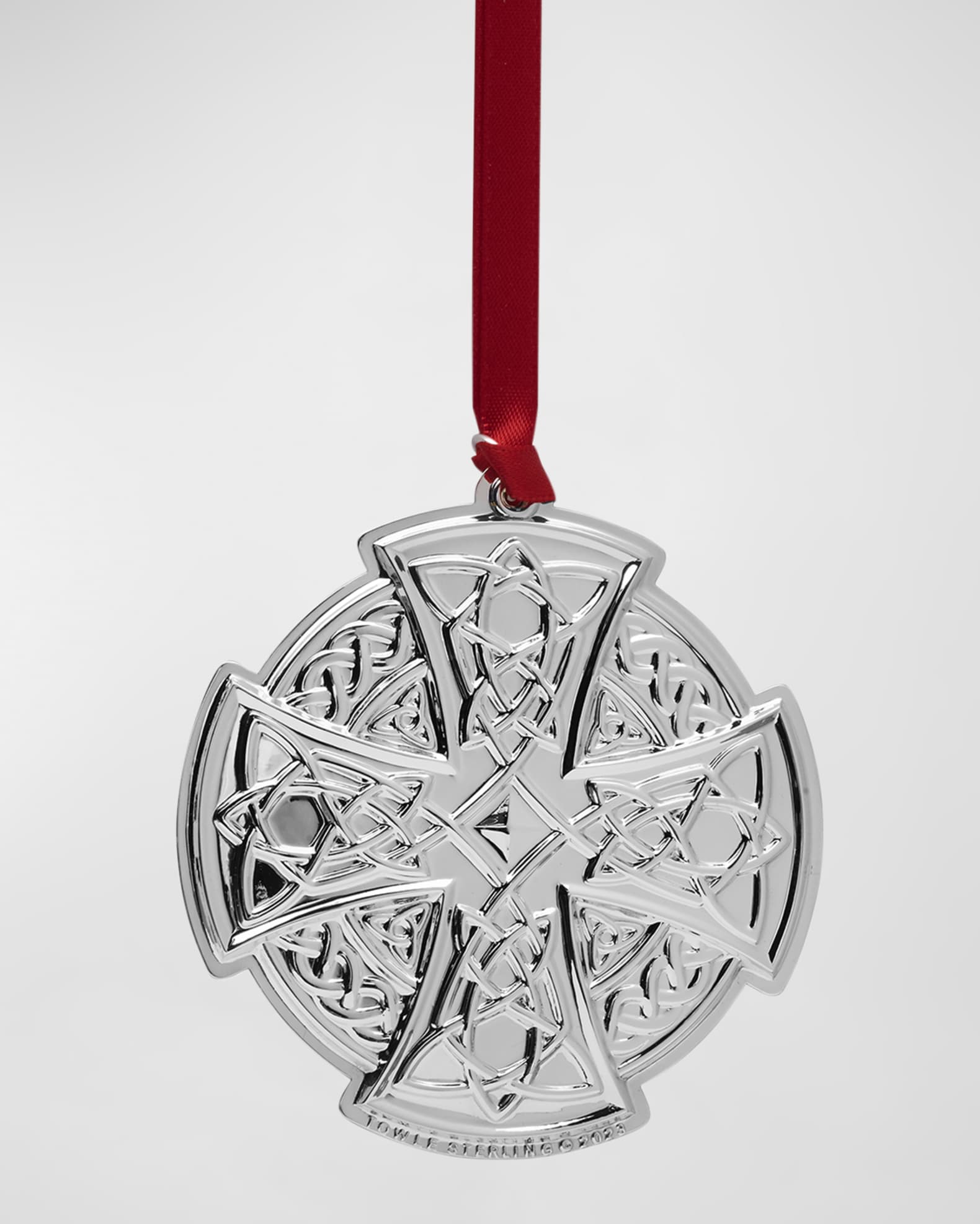 Towle Living 2023 Sterling Celtic Ornament 24th Edition Horchow