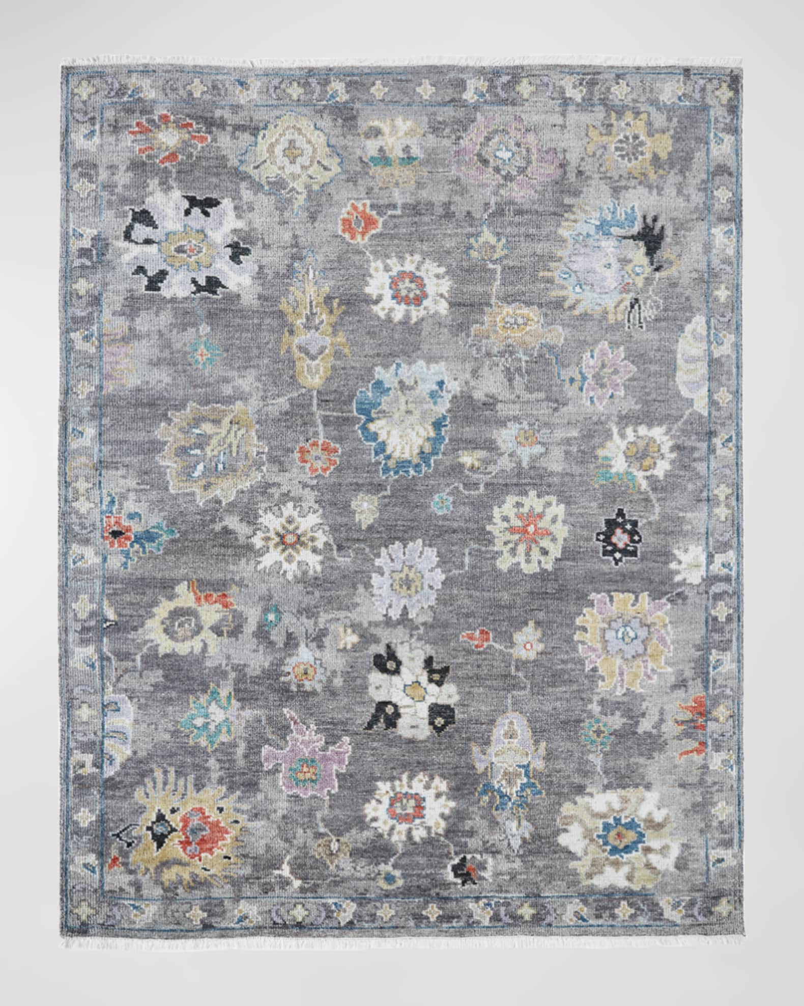 Iris Hand-Knotted Rug, 3' x 10'