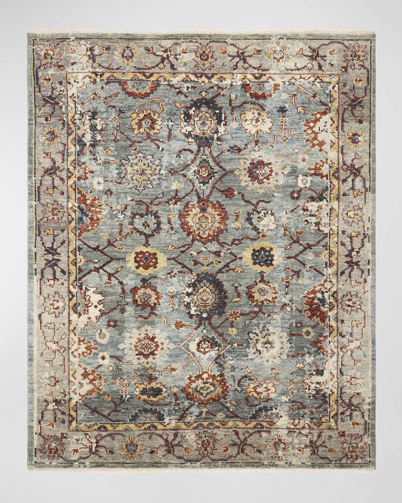 Stanley Hand-Knotted Rug, 3' x 10'