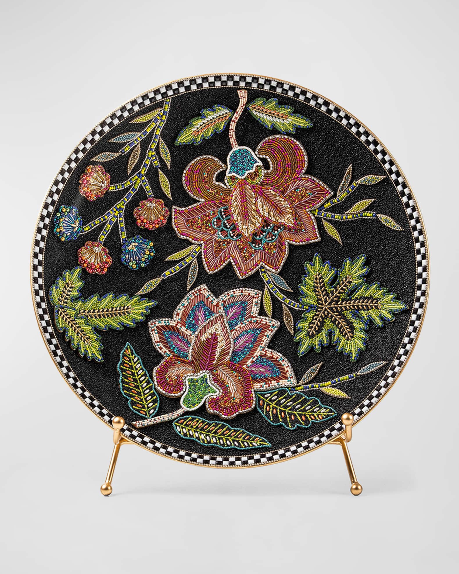 MacKenzie-Childs Jaipur Beaded Tray 