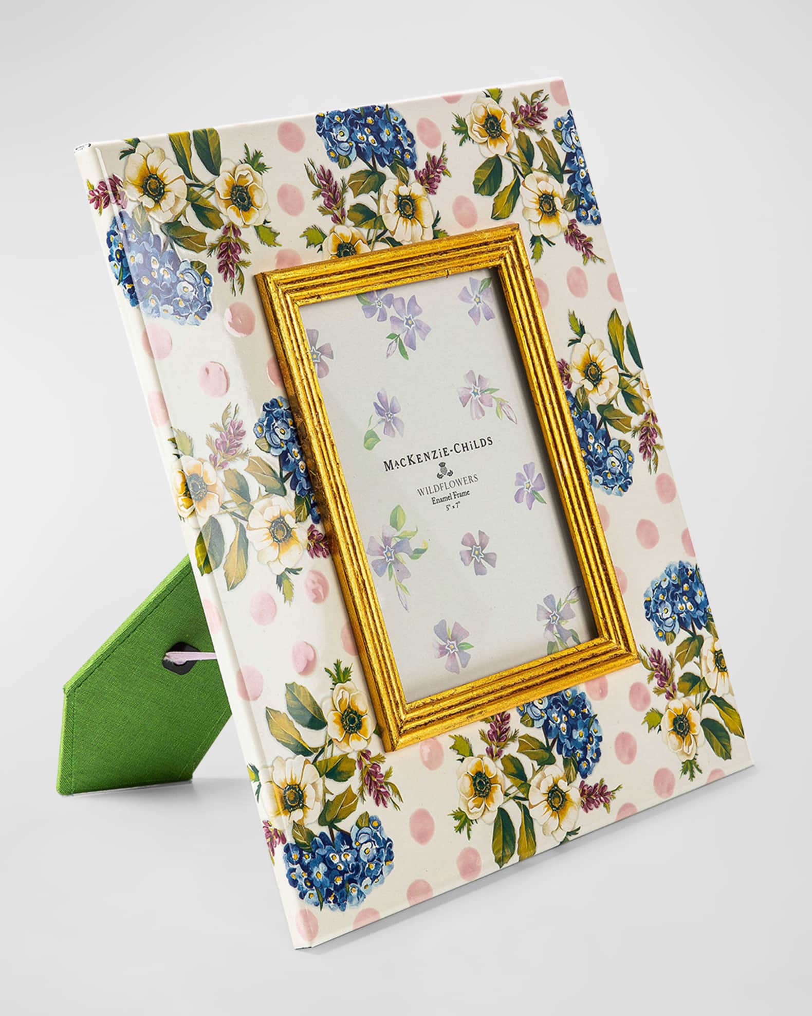 MacKenzie-Childs Wildflowers Enamel Frame, 5