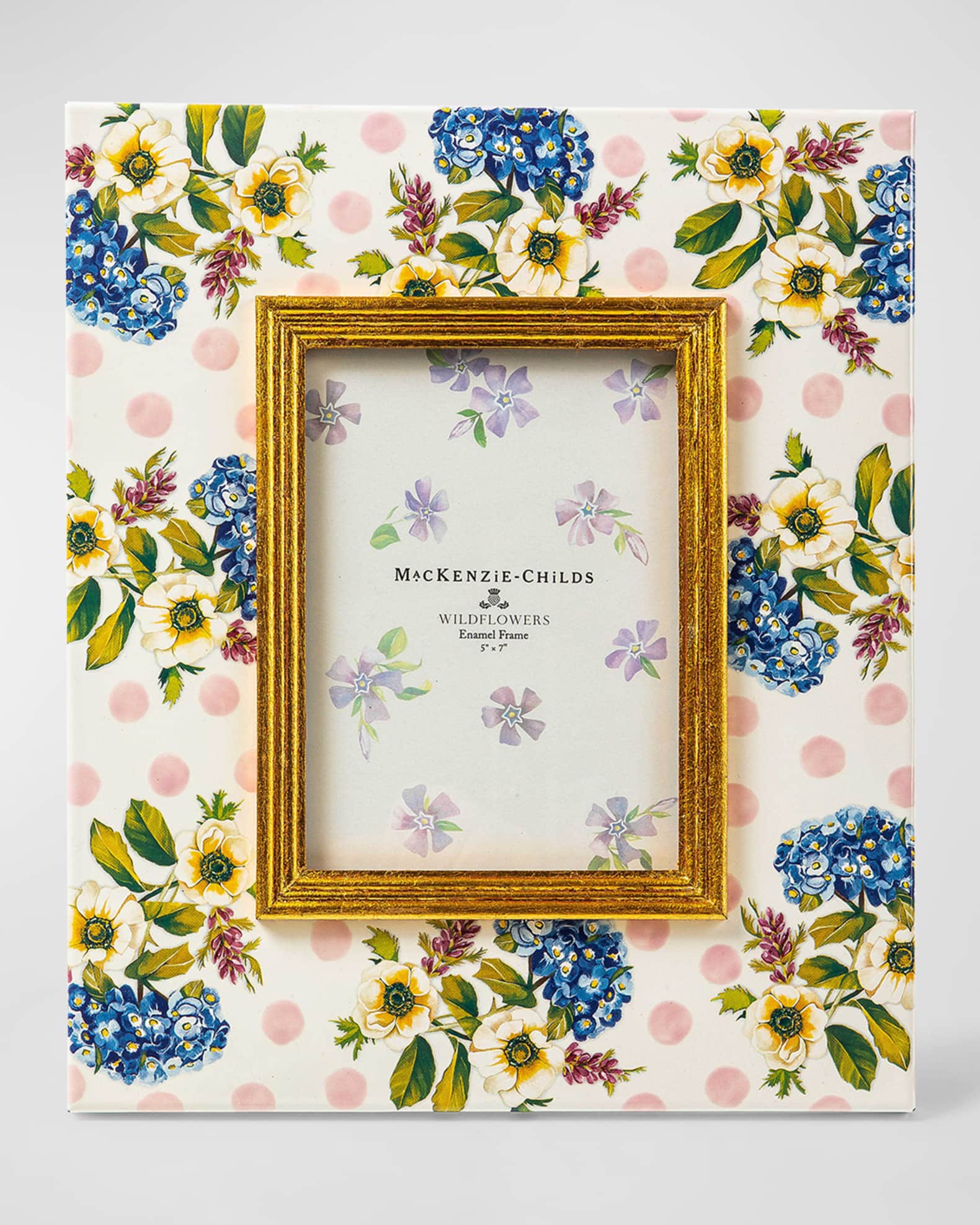 メイフラワー MacKenzie-Childs Wildflowers Enamel Frame, 5