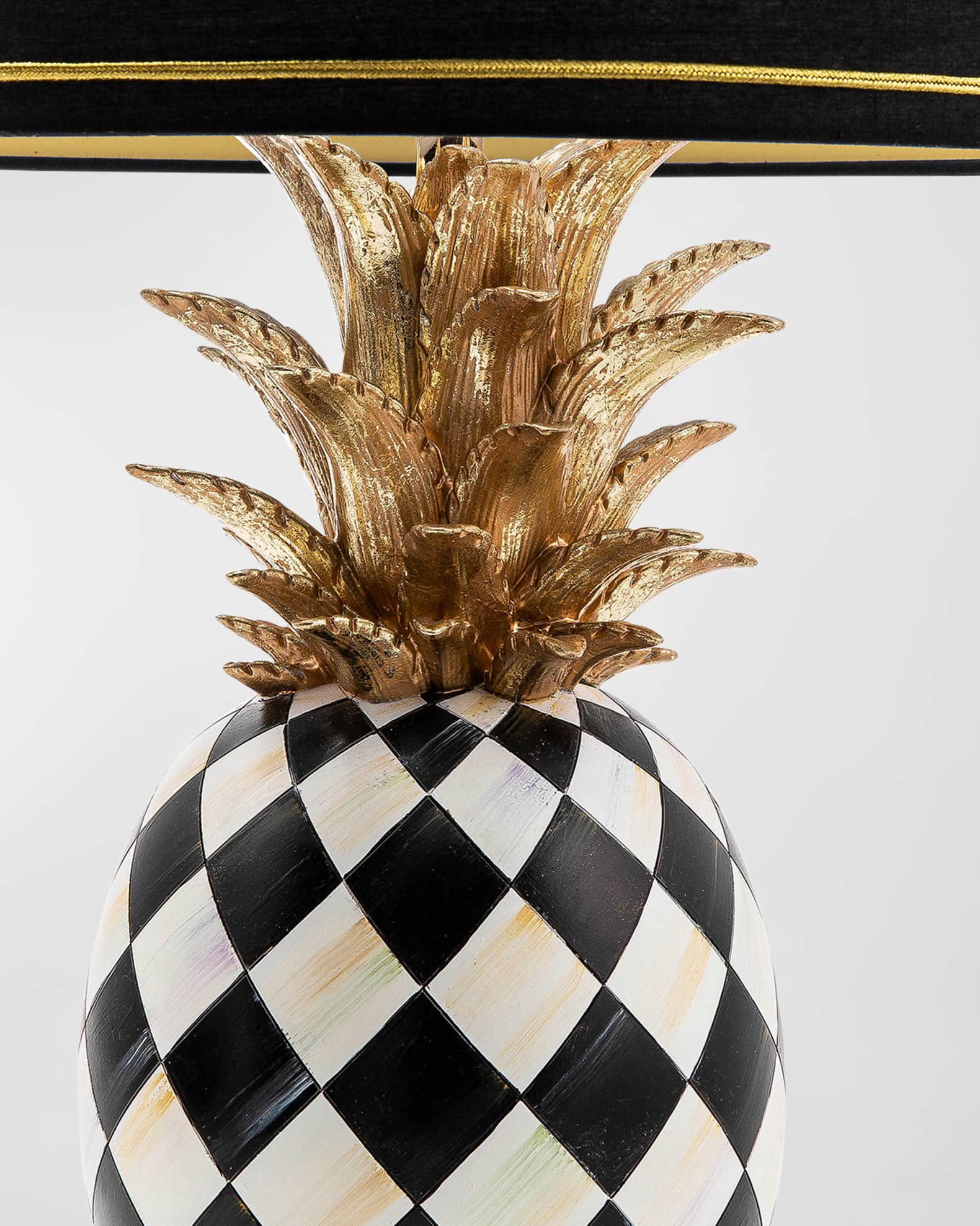 Pineapple gold lamp outlet
