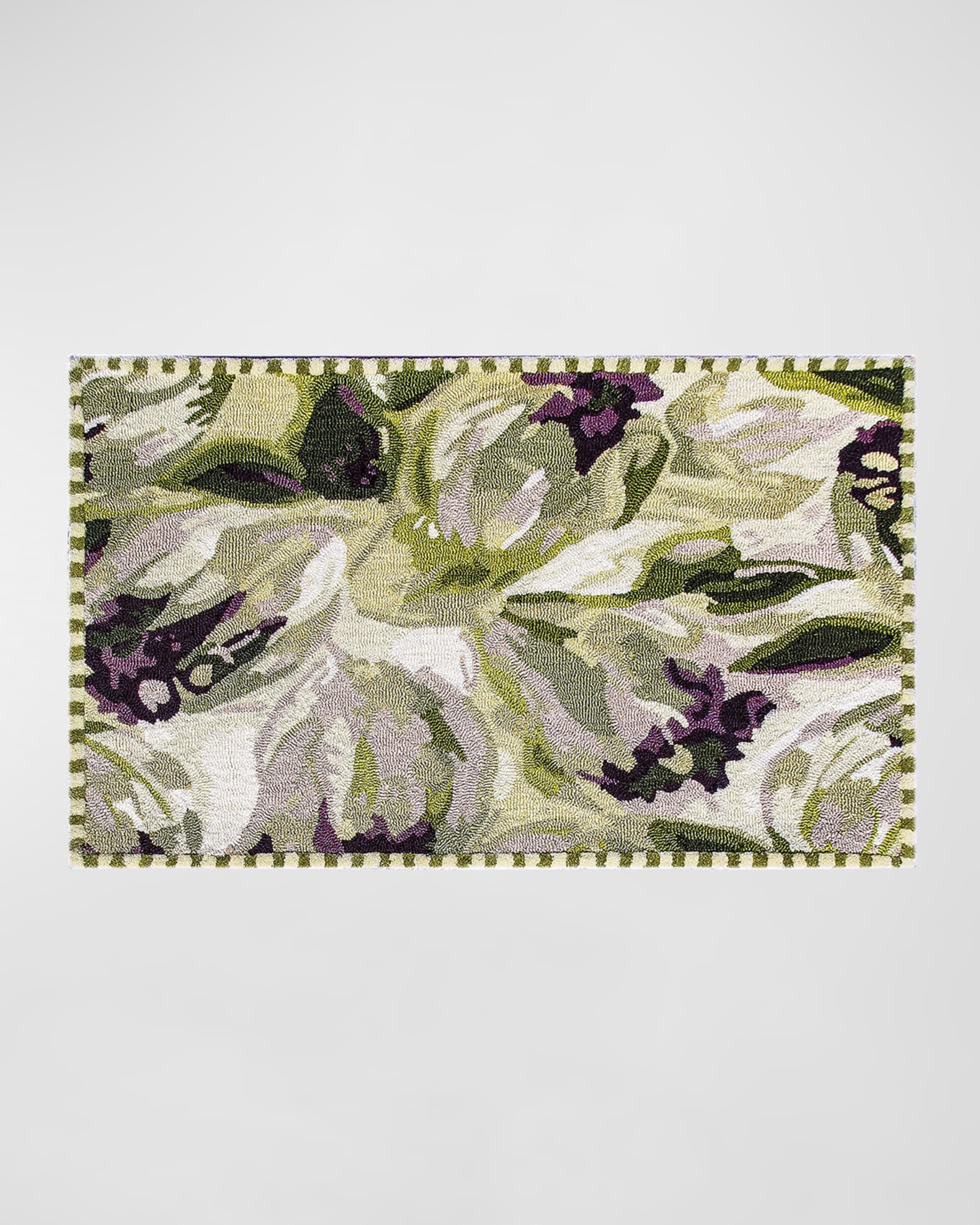 MacKenzie-Childs Artichoke Rug, 2' x 4'