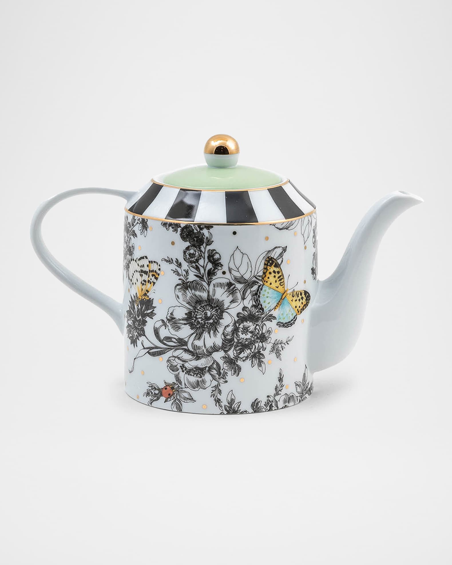 MacKenzie-Childs Butterfly Toile Teapot | Horchow