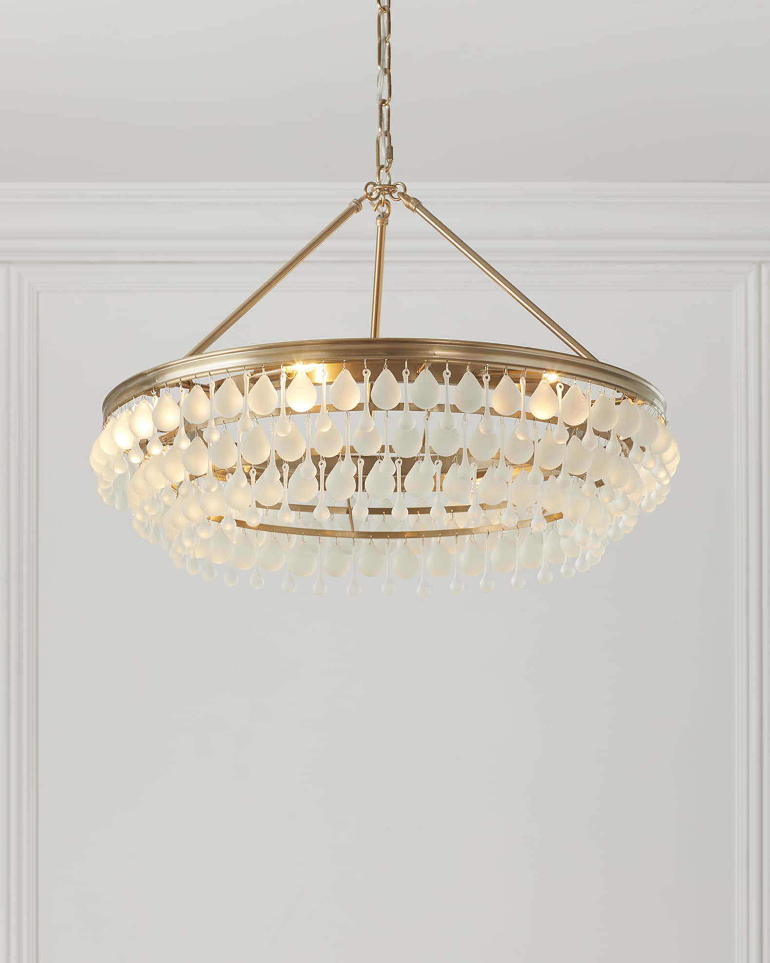 Crystorama Calypso Vibrant Teardrop Chandelier Horchow