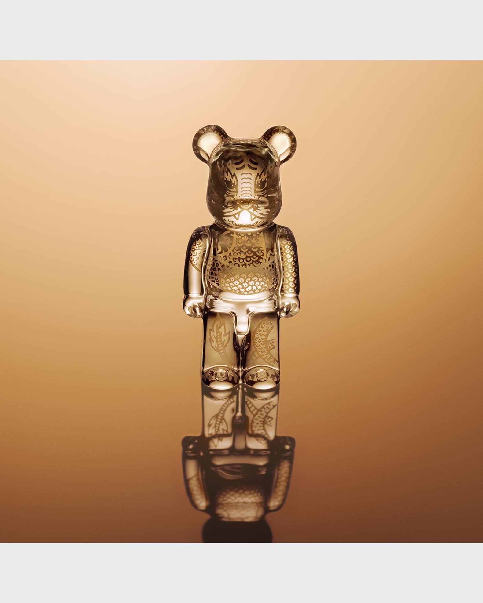 Baccarat Dragon BE@RBRICK Decorative Accent