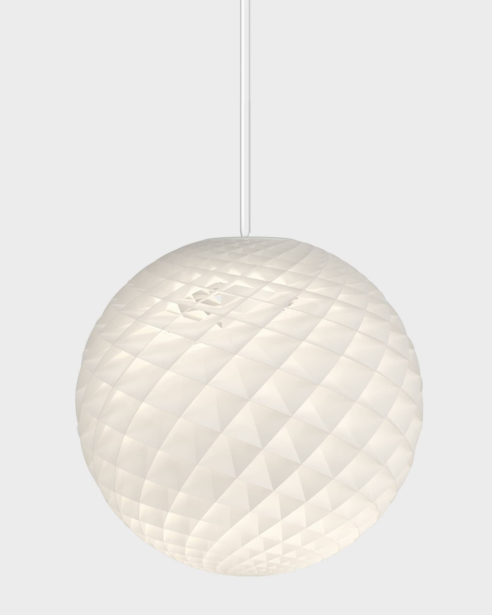 Louis Poulsen Patera White Pendant Light, 23"