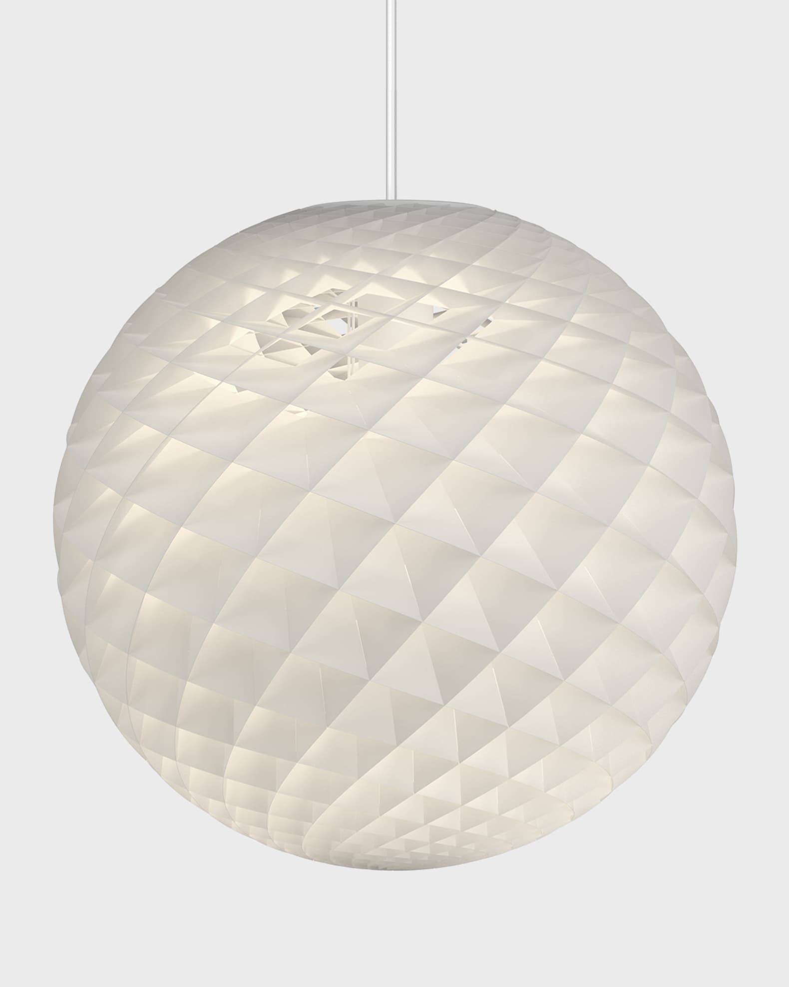 Louis Poulsen Patera White Pendant Light, 34"