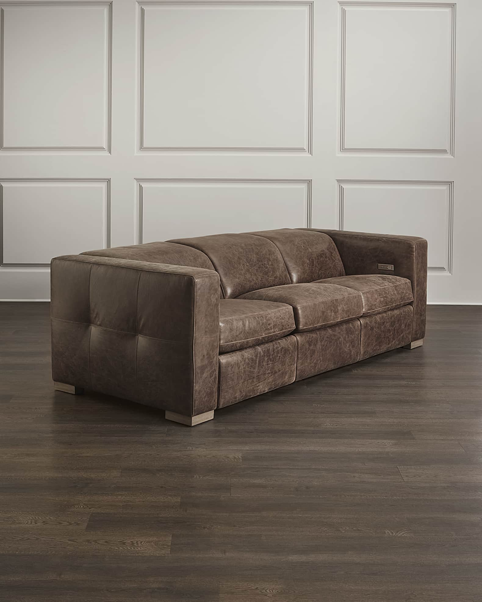 Bernhardt Arrezio Leather Power Motion