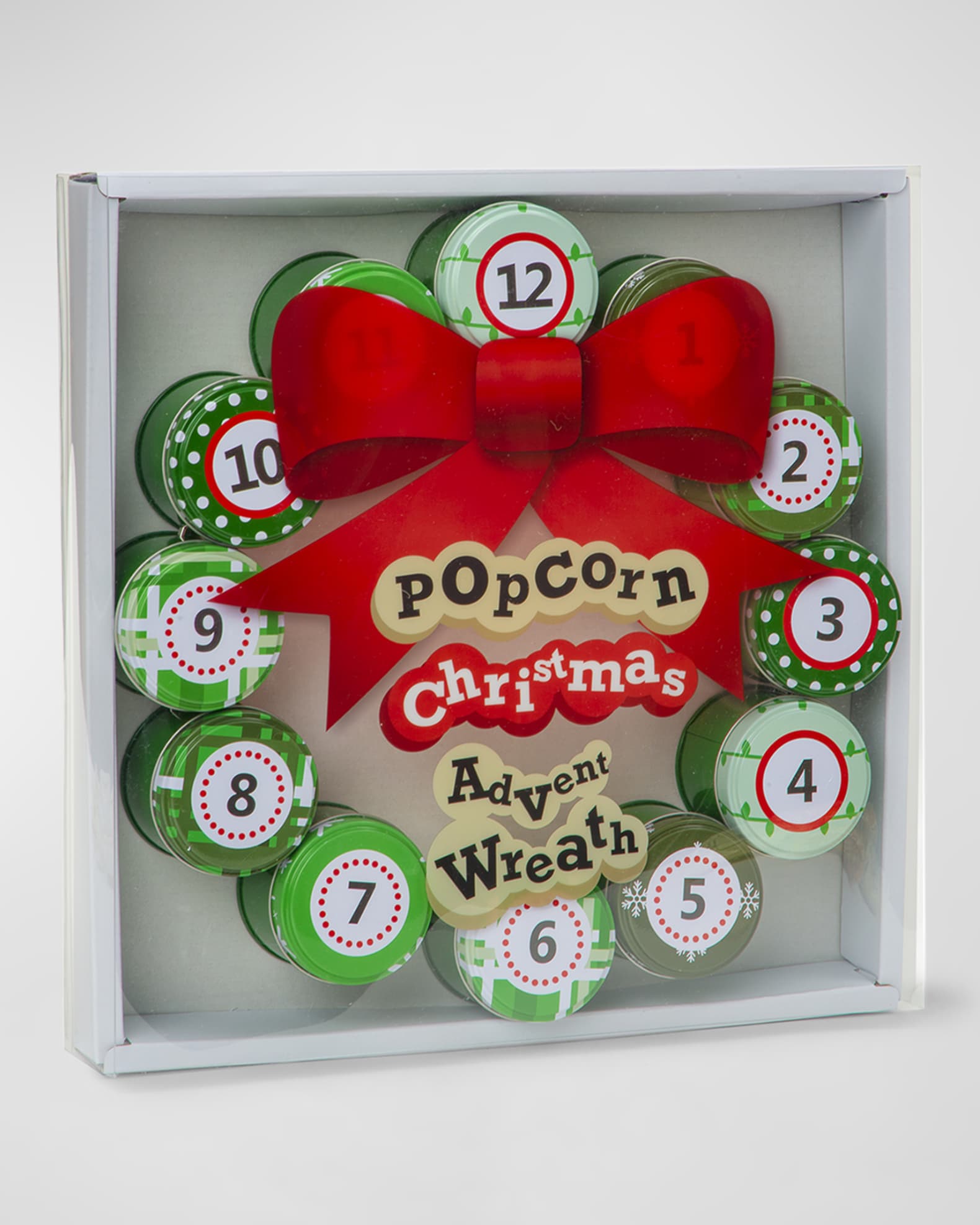 Wabash Valley Farms Popcorn Christmas Advent Wreath Horchow