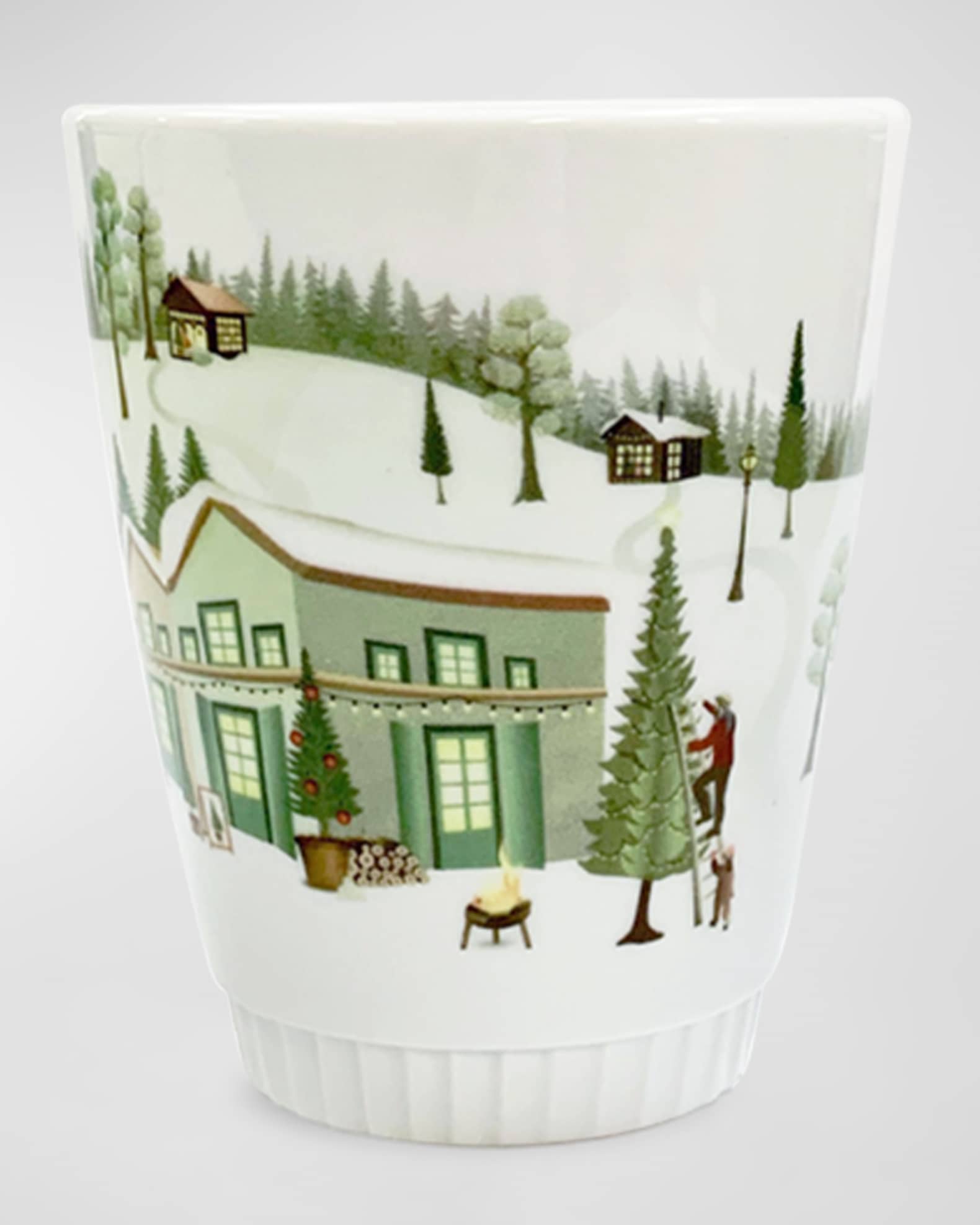 PILLIVUYT Winter Decor Toulouse Tumblers, Set of 4 Horchow
