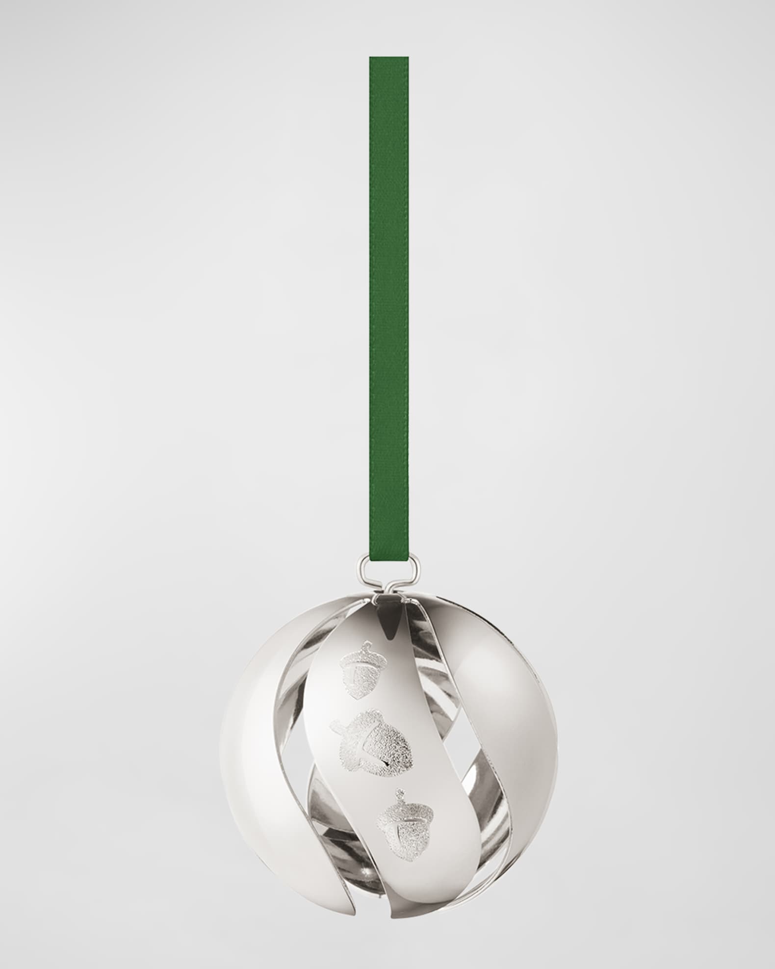 Georg Jensen 2023 Palladium-Plated Ball Ornament