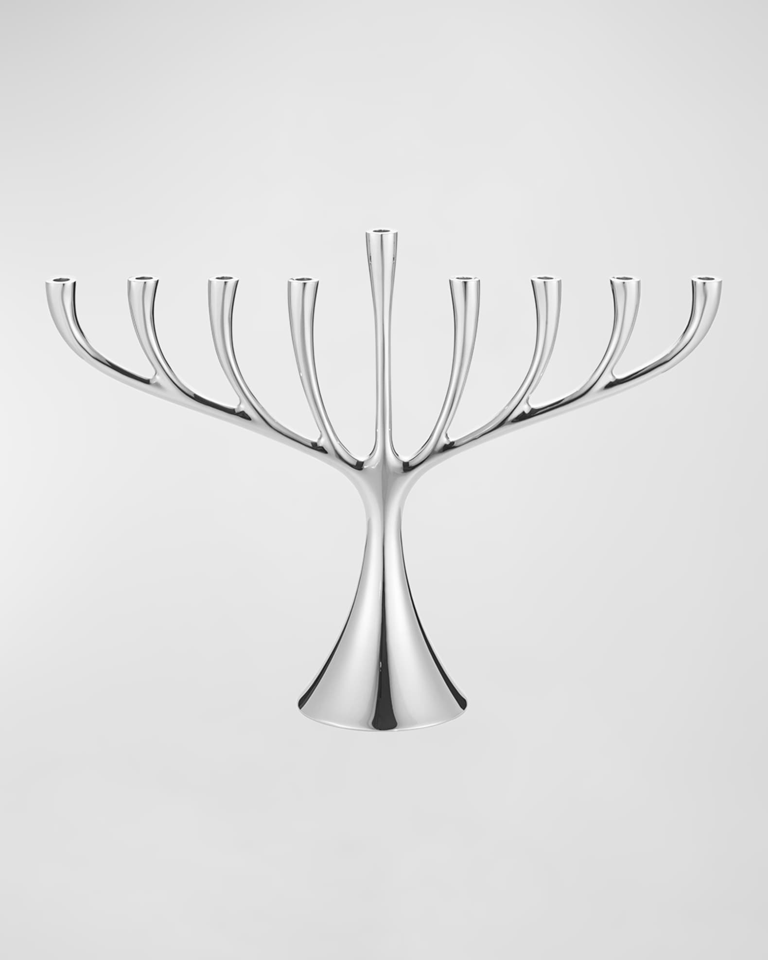 Jensen Cobra Mirrored Menorah Horchow