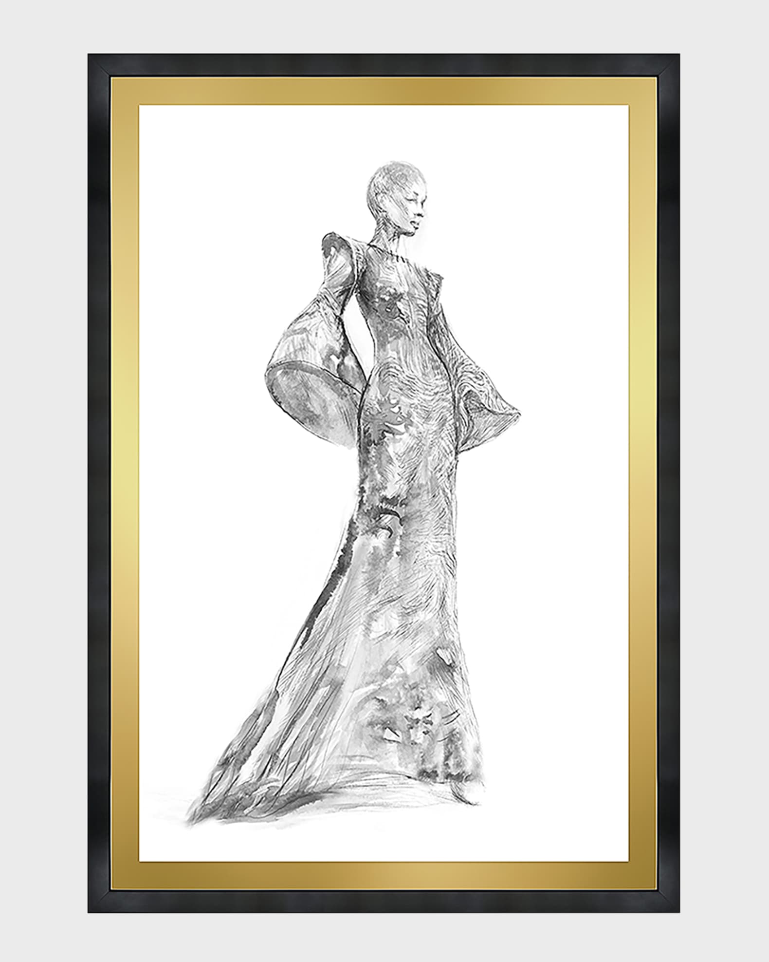 Haute couture drawing clearance