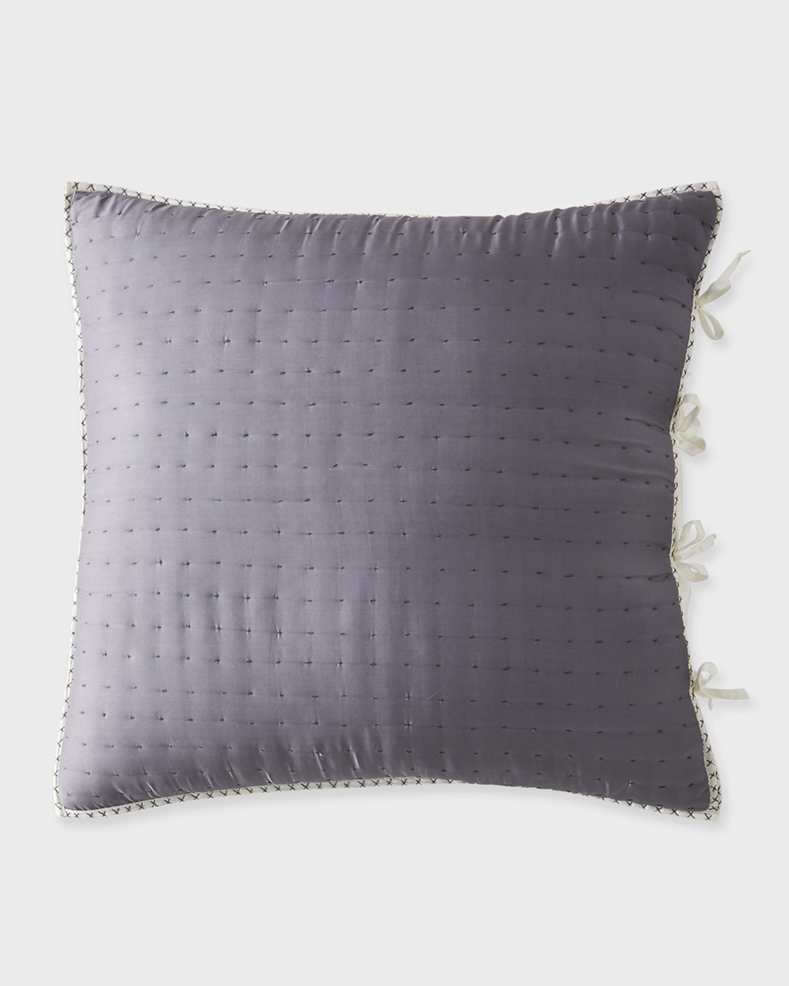 Silver euro pillows cheap