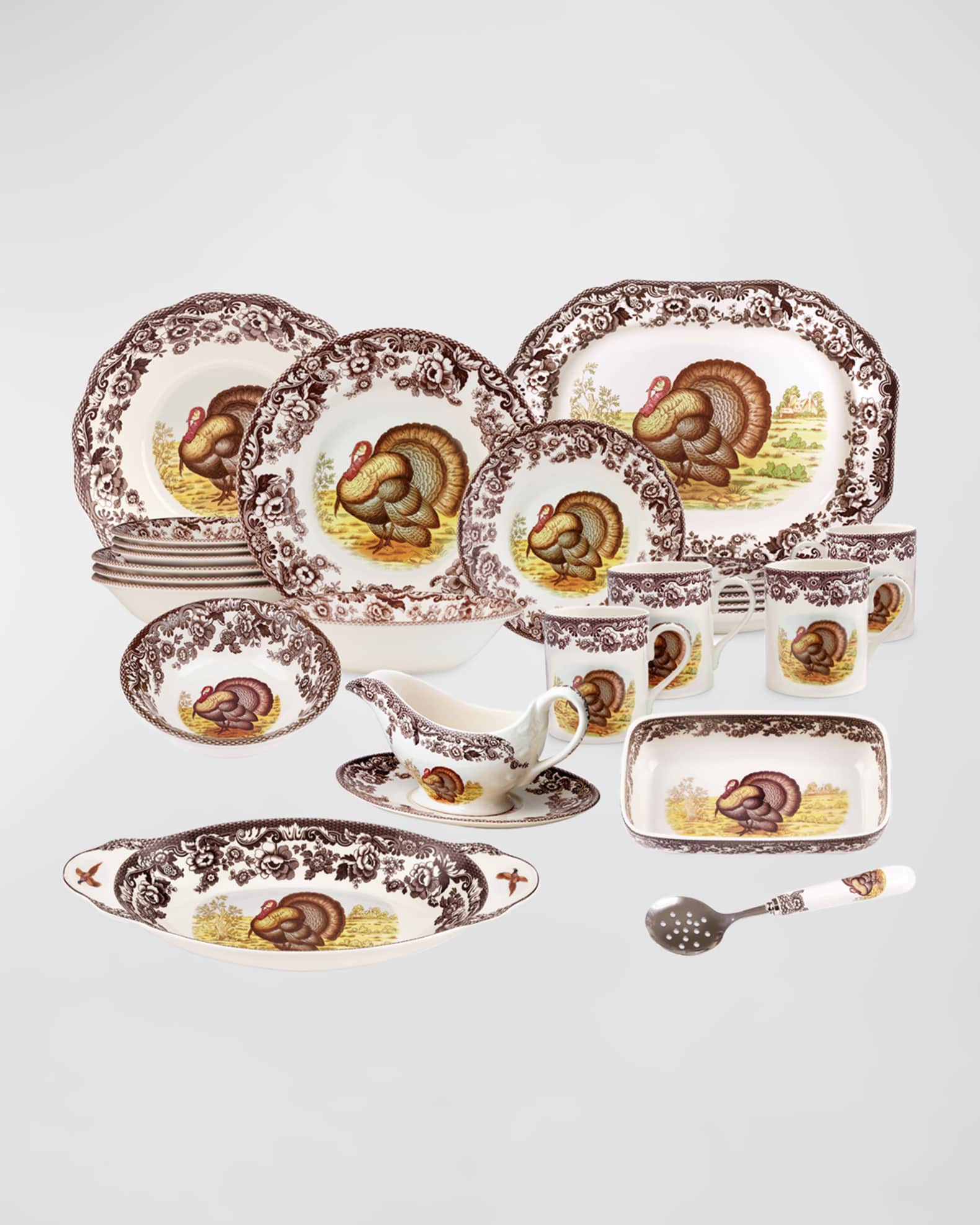 Spode woodland set clearance
