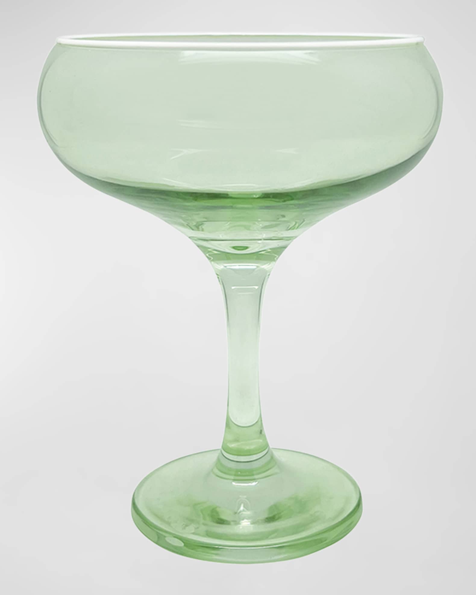 Mariposa Fine Line Clear Coupe Glasses, Set of 4 Horchow