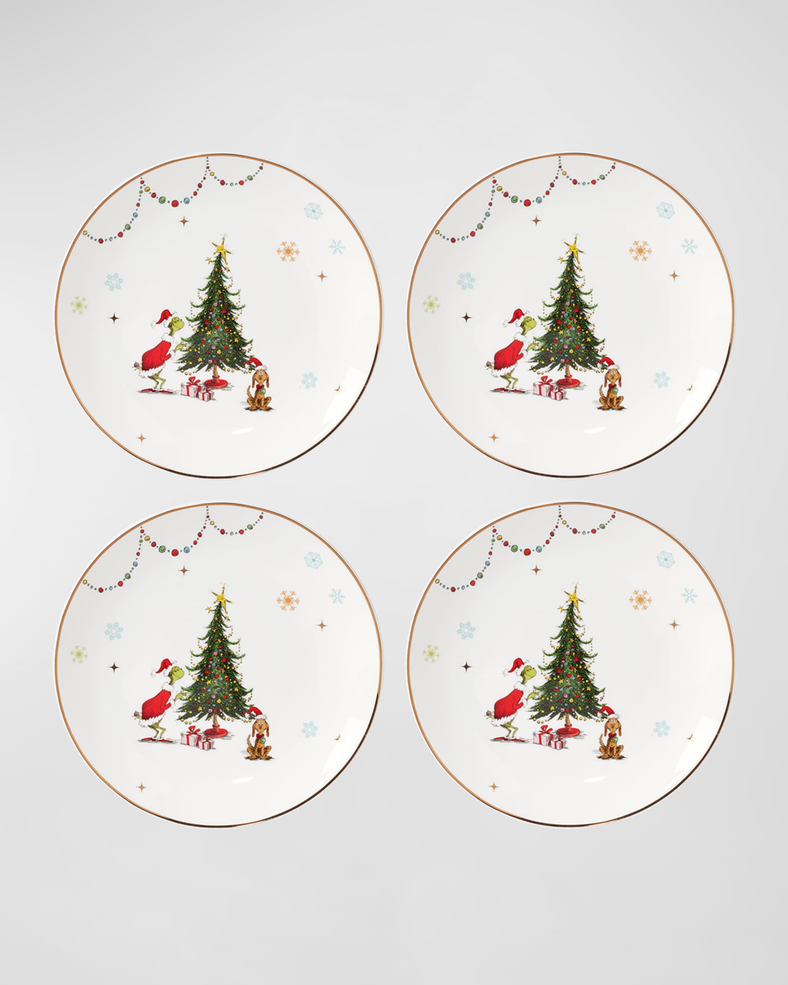 Lenox Merry Grinchmas Dinner Plates, Set of 4 Horchow