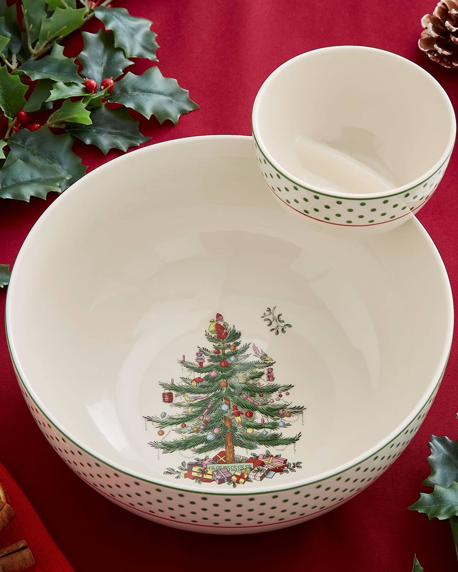 Spode christmas tree serving bowl sale