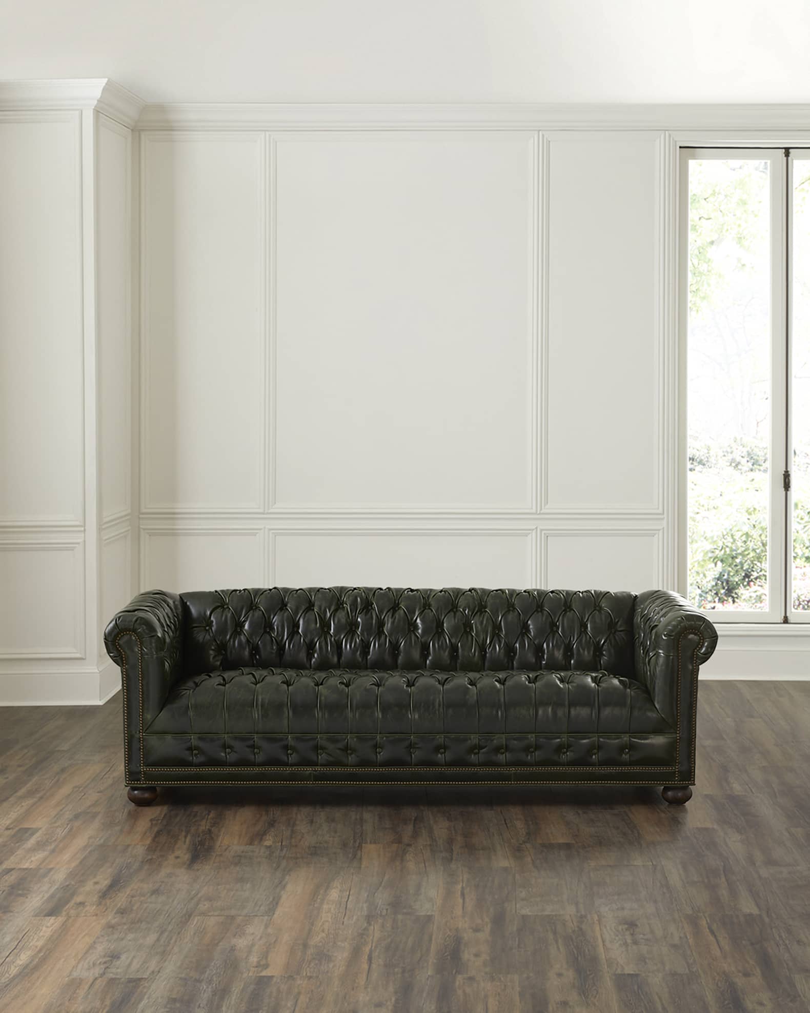 Old hickory clearance tannery chesterfield sofa