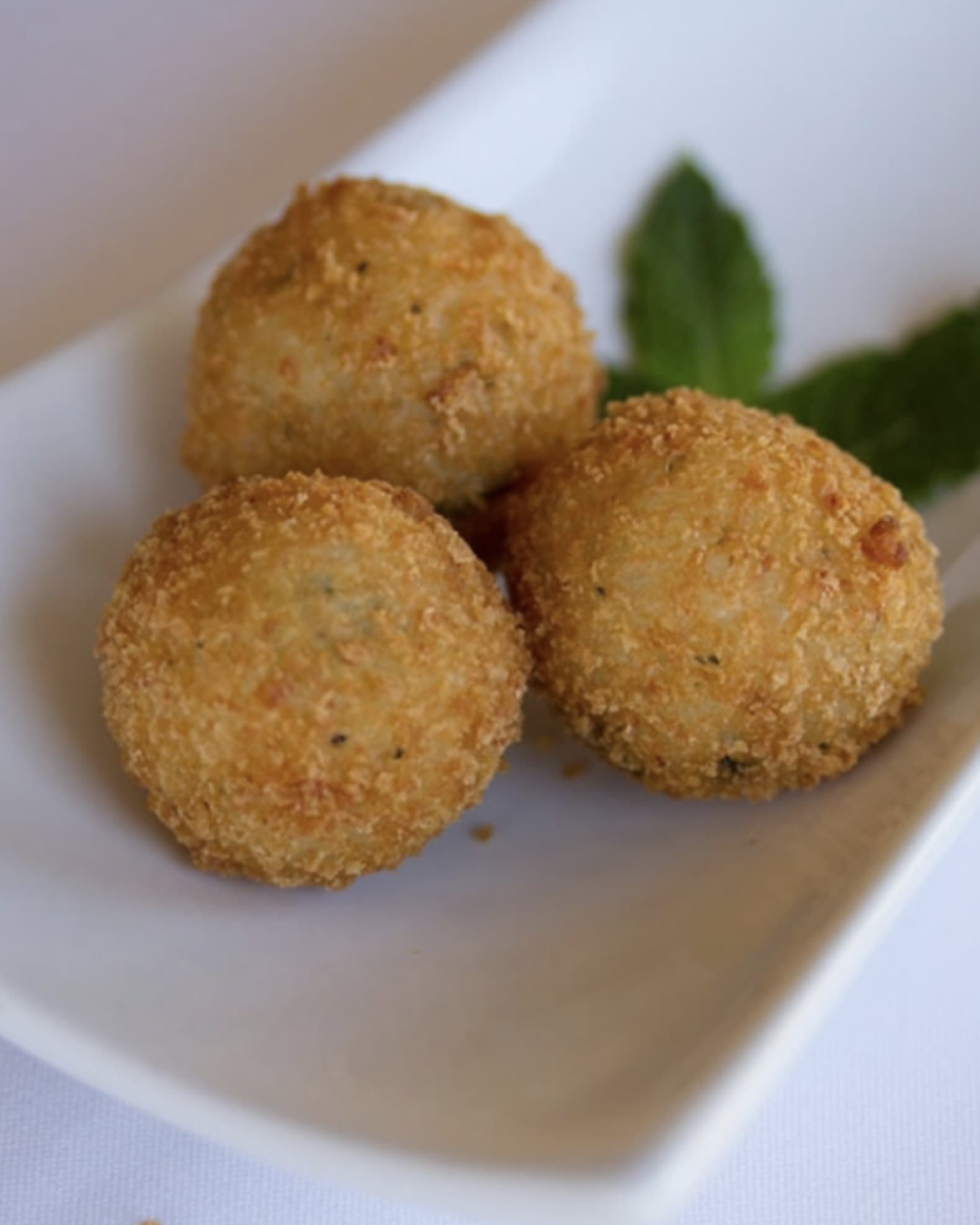 The Cajun Turkey Co Arancini with Gouda Rice Balls, 10 Pieces Serves