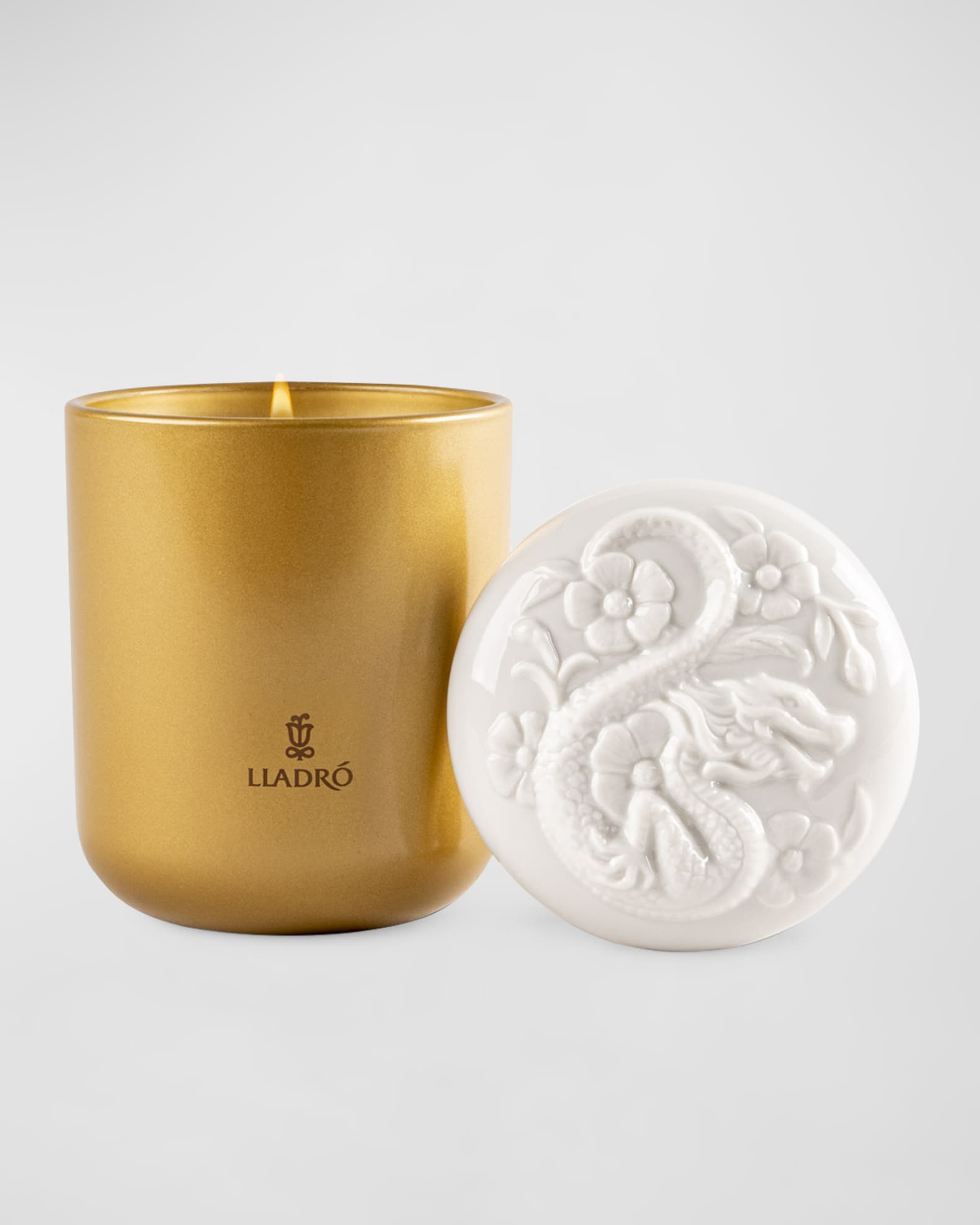 Lladro Dragon Candle - Redwood Fire 