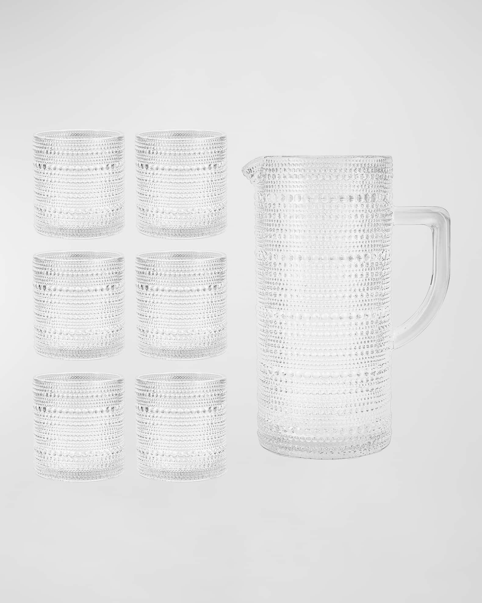 Fortessa Jupiter Clear Pitcher & Double Old Fashioned Glasses Set Horchow