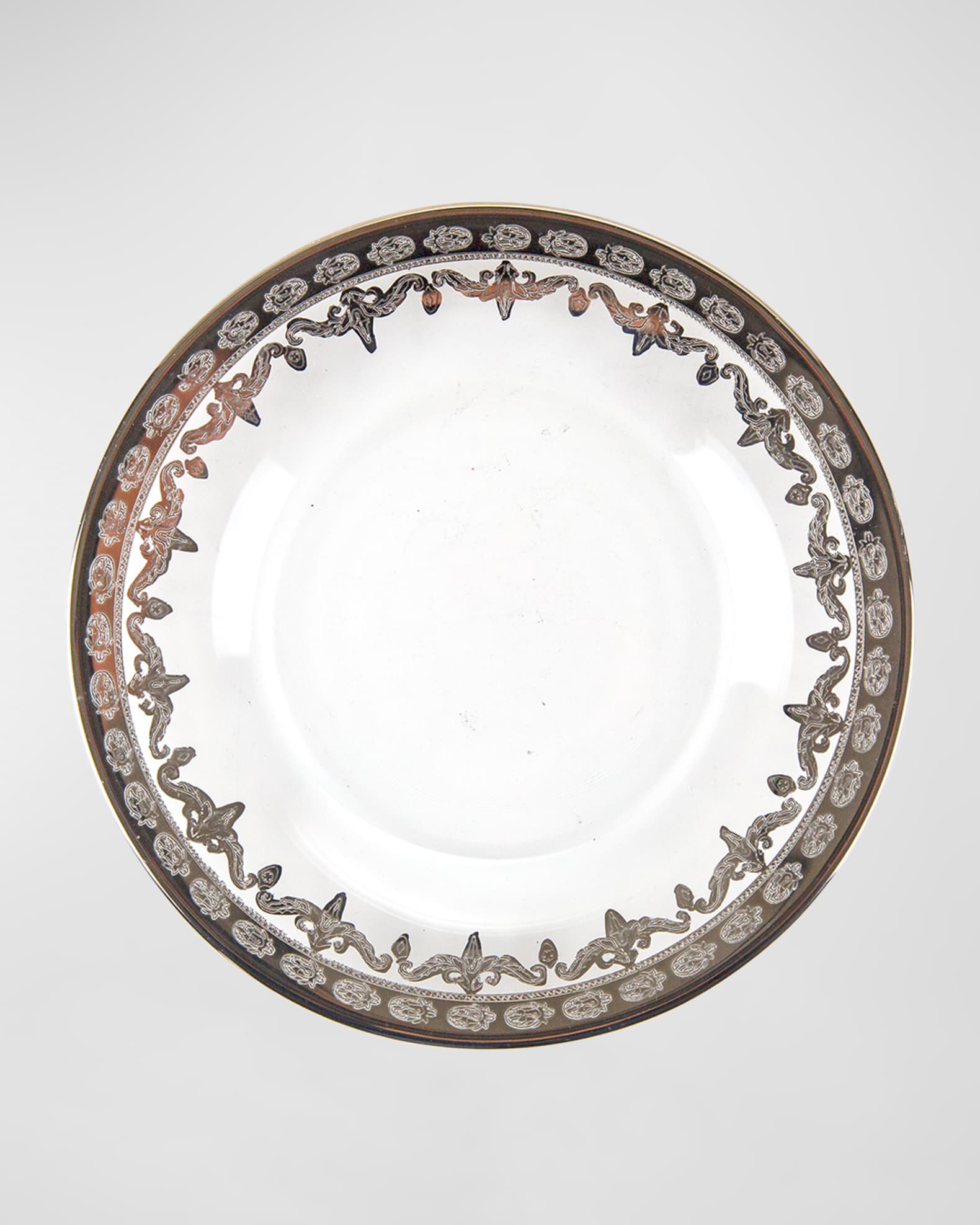 Arte Italica Vetro Platinum Salad/Dessert Plate
