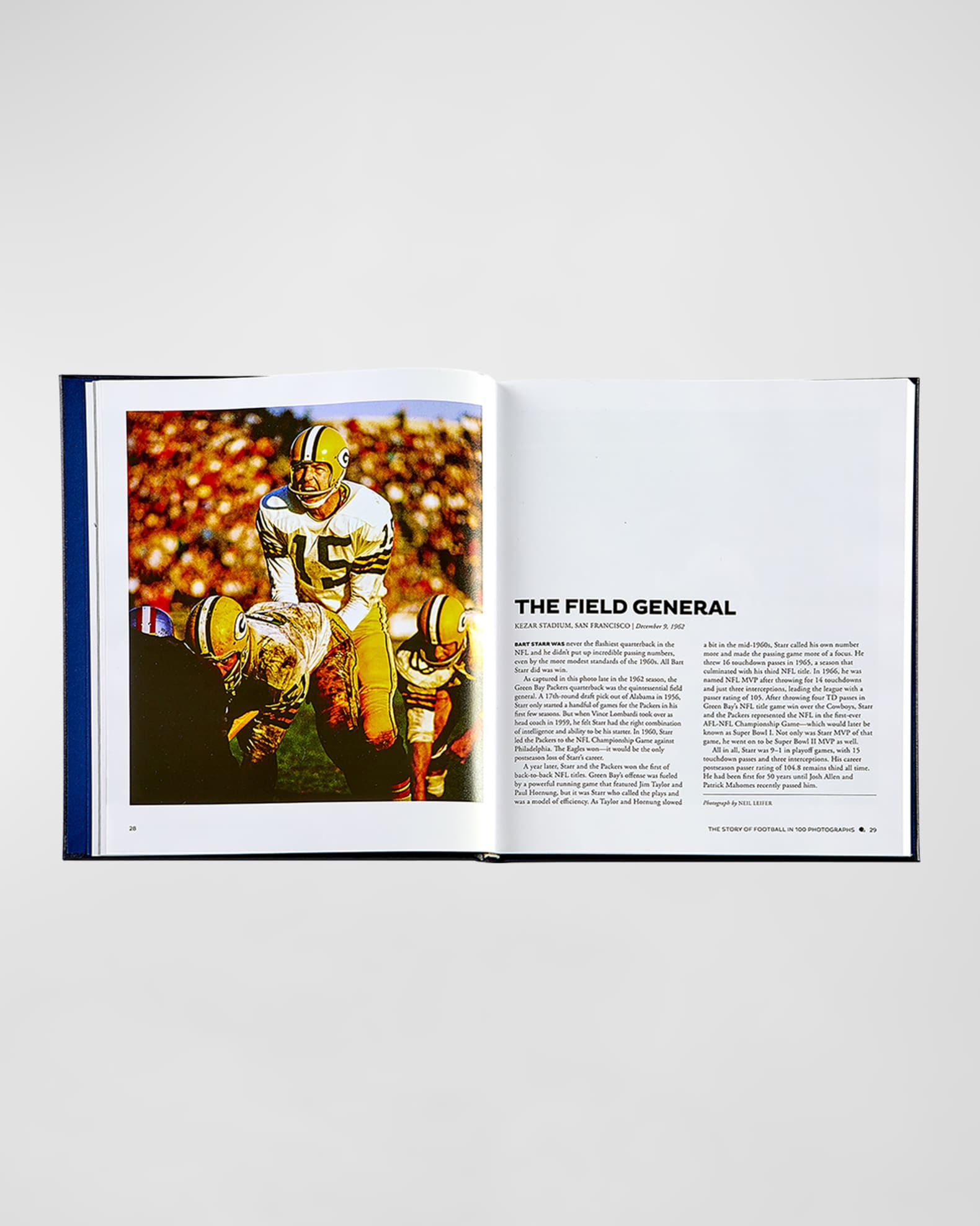 Graphic Image "The Story of Football in 100 Photographs" Book by Sports ...