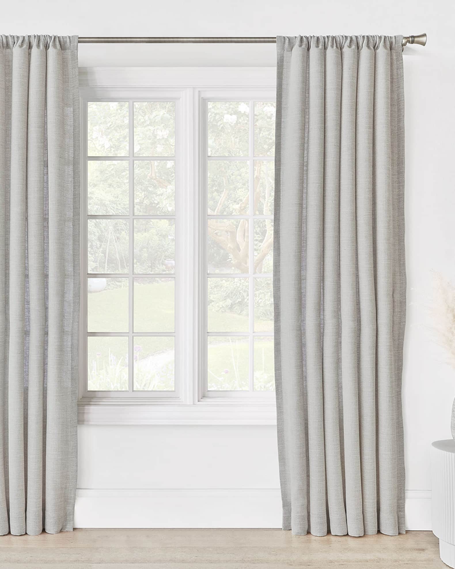 Eastern Accents Inez Metallic Curtain Panel, 108" Horchow