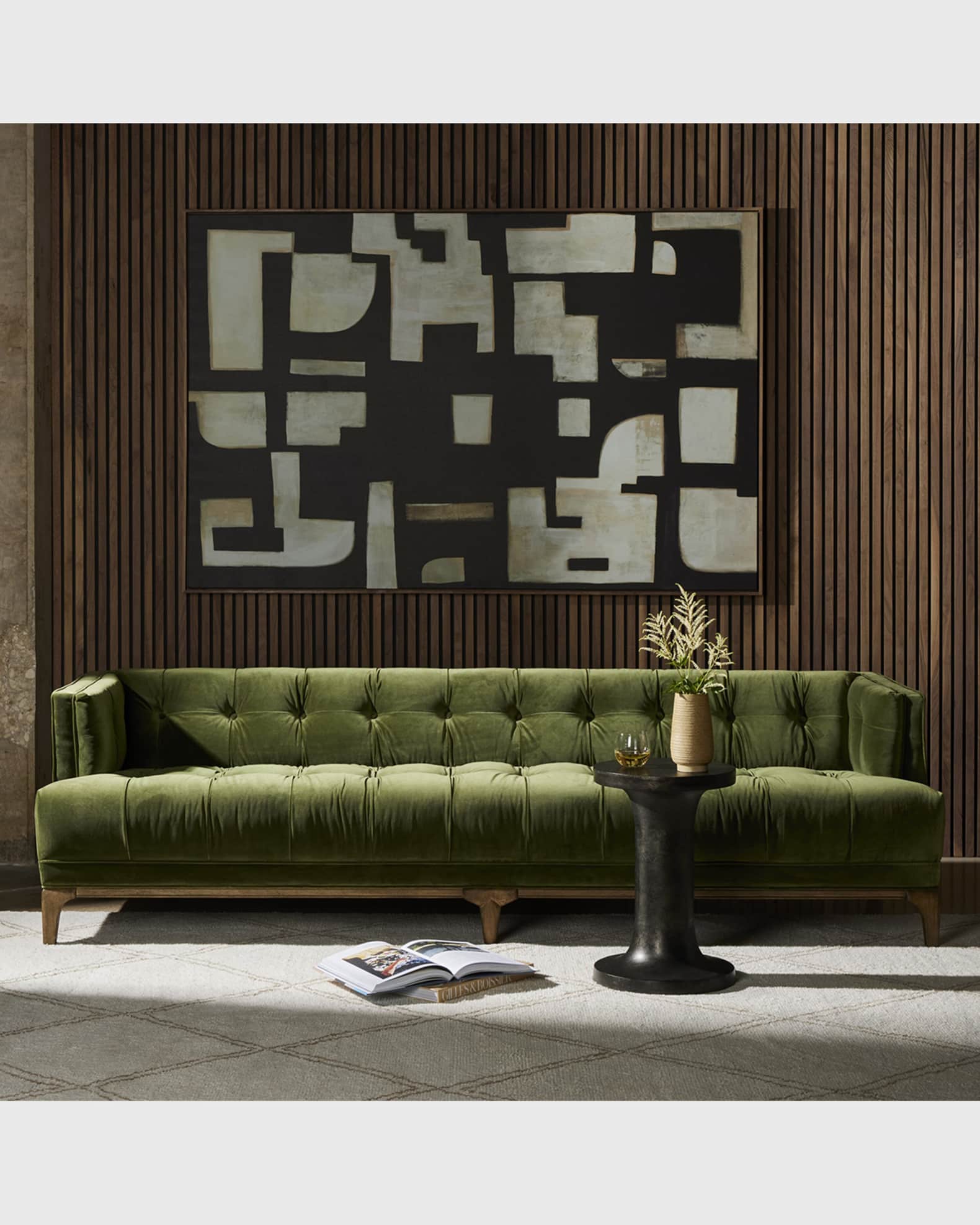Four Hands Dylan Velvet Sofa, 91" | Horchow