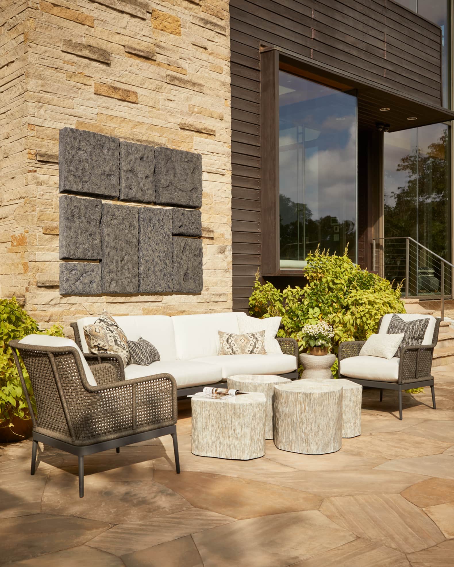 Palecek Somerset Outdoor Lounge Chair Horchow