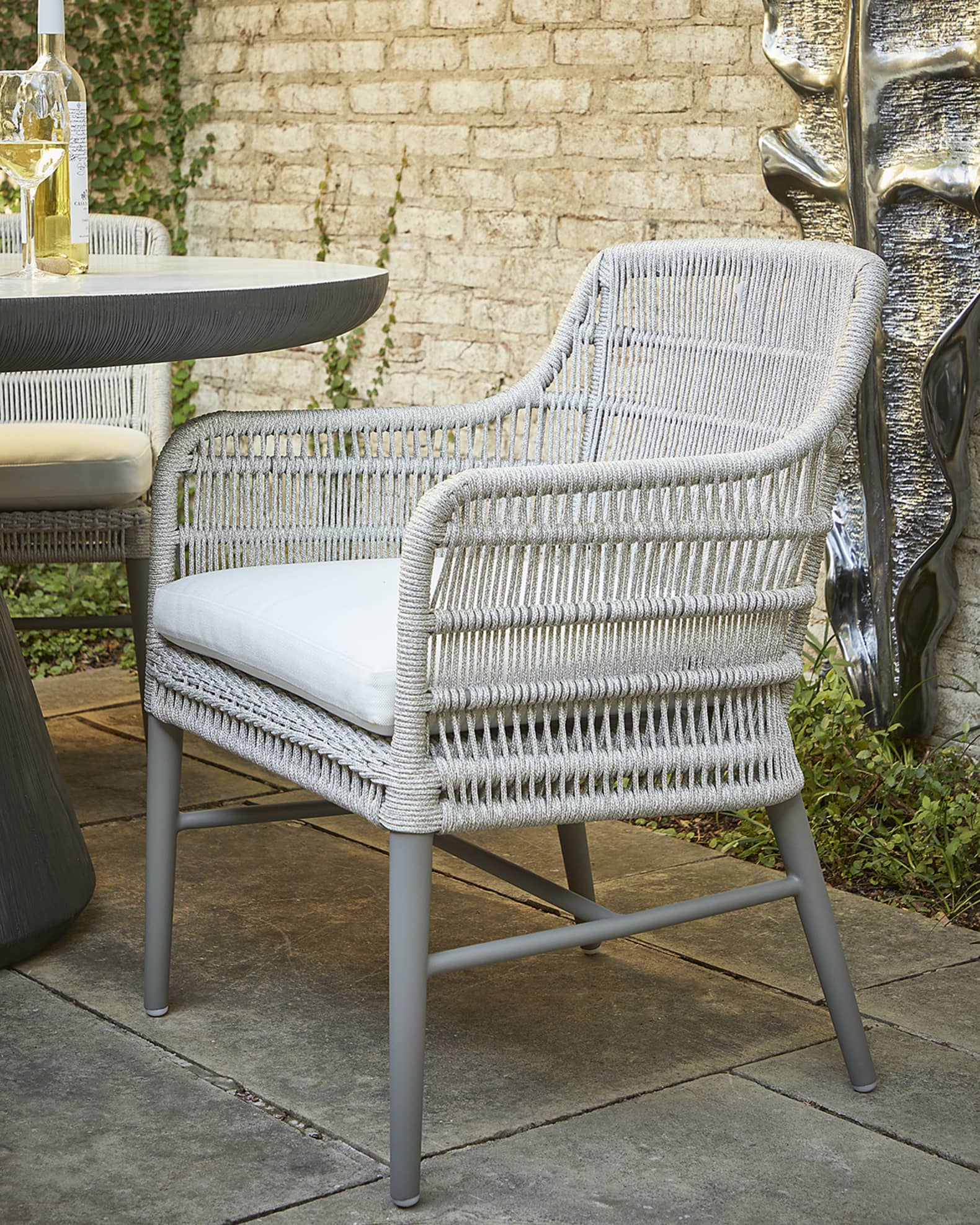 Palecek Stewart Outdoor Arm Chair Horchow