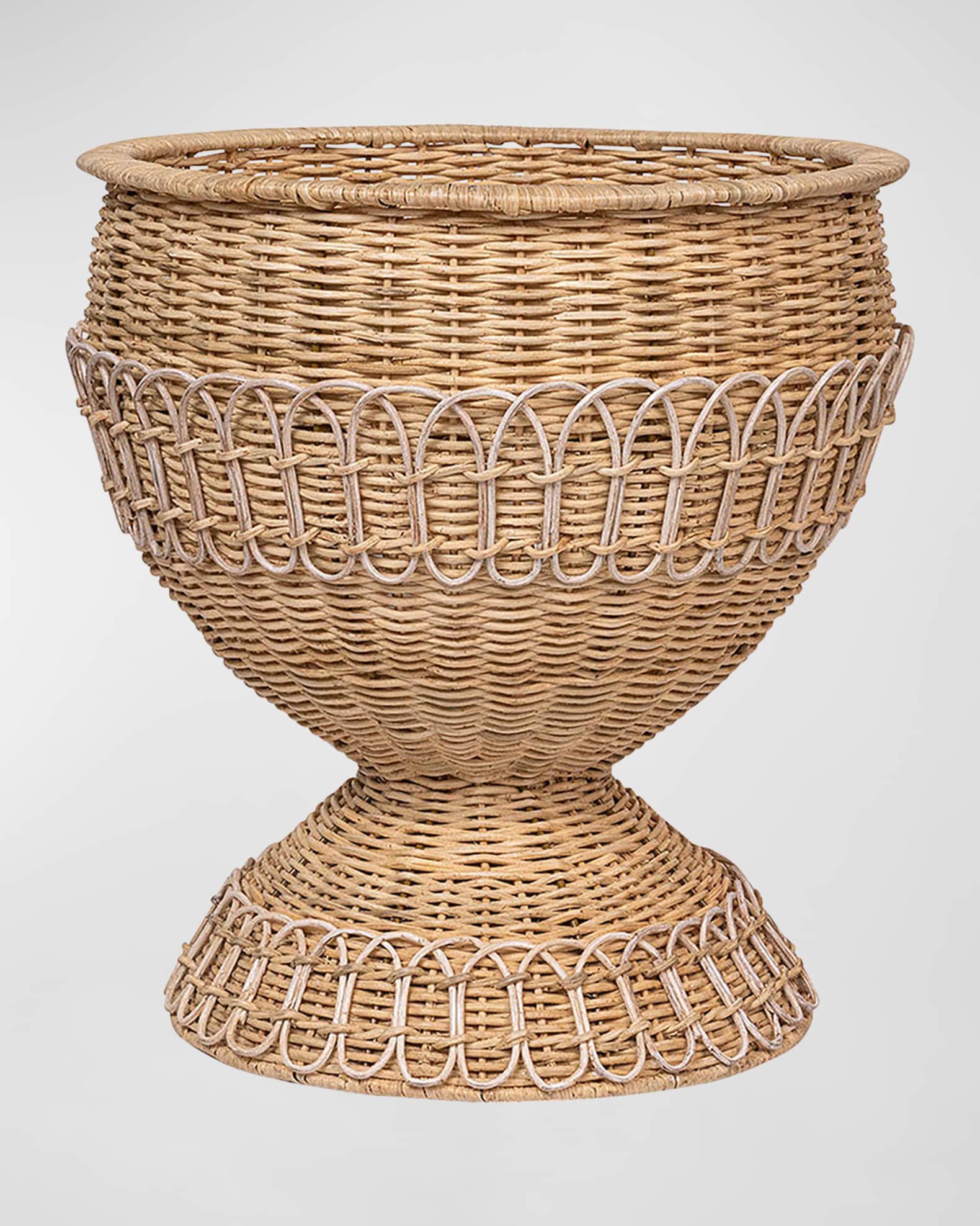 Juliska Provence Rattan Urn, 15" 