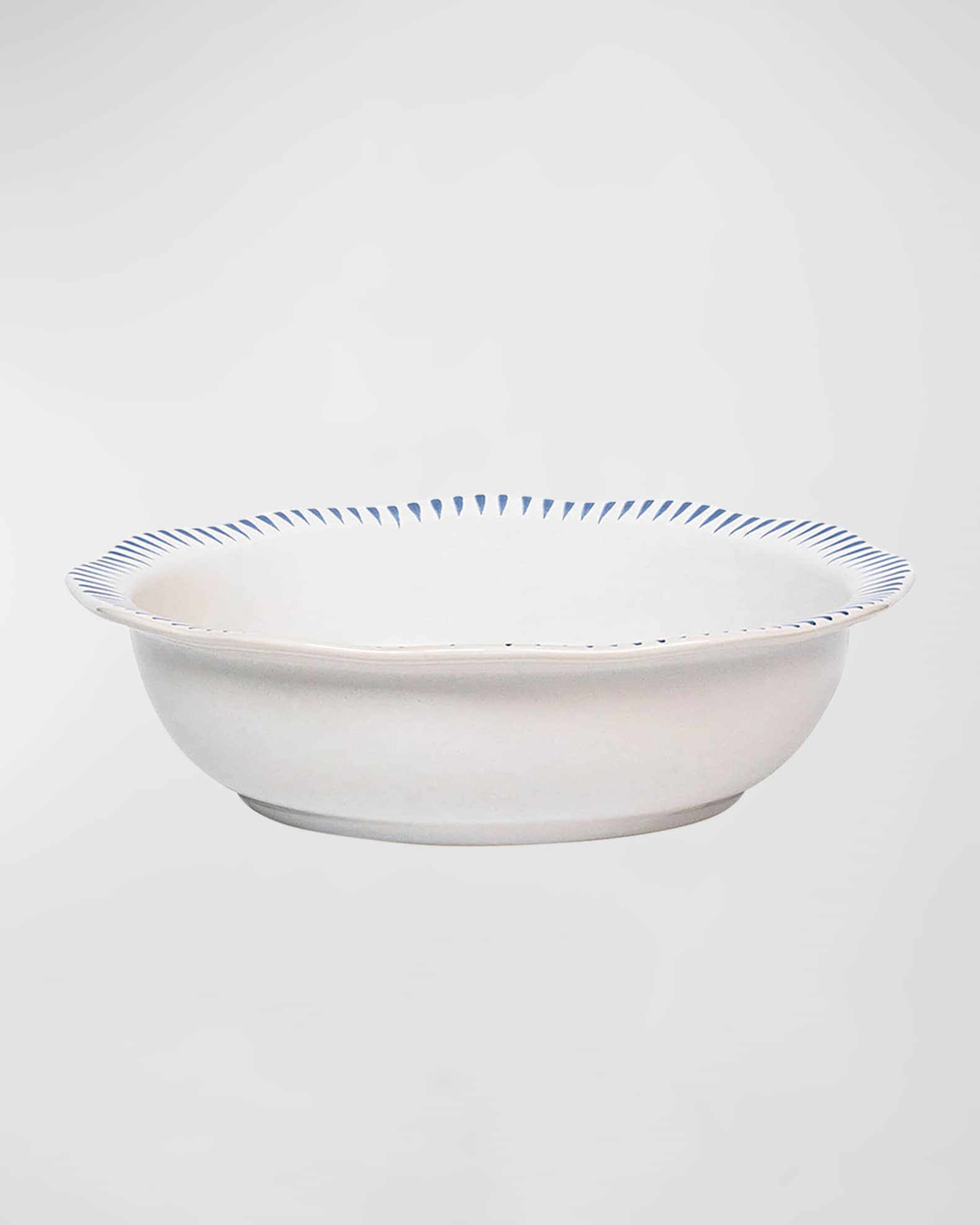 Sitio Stripe Coupe Bowl - By Juliska