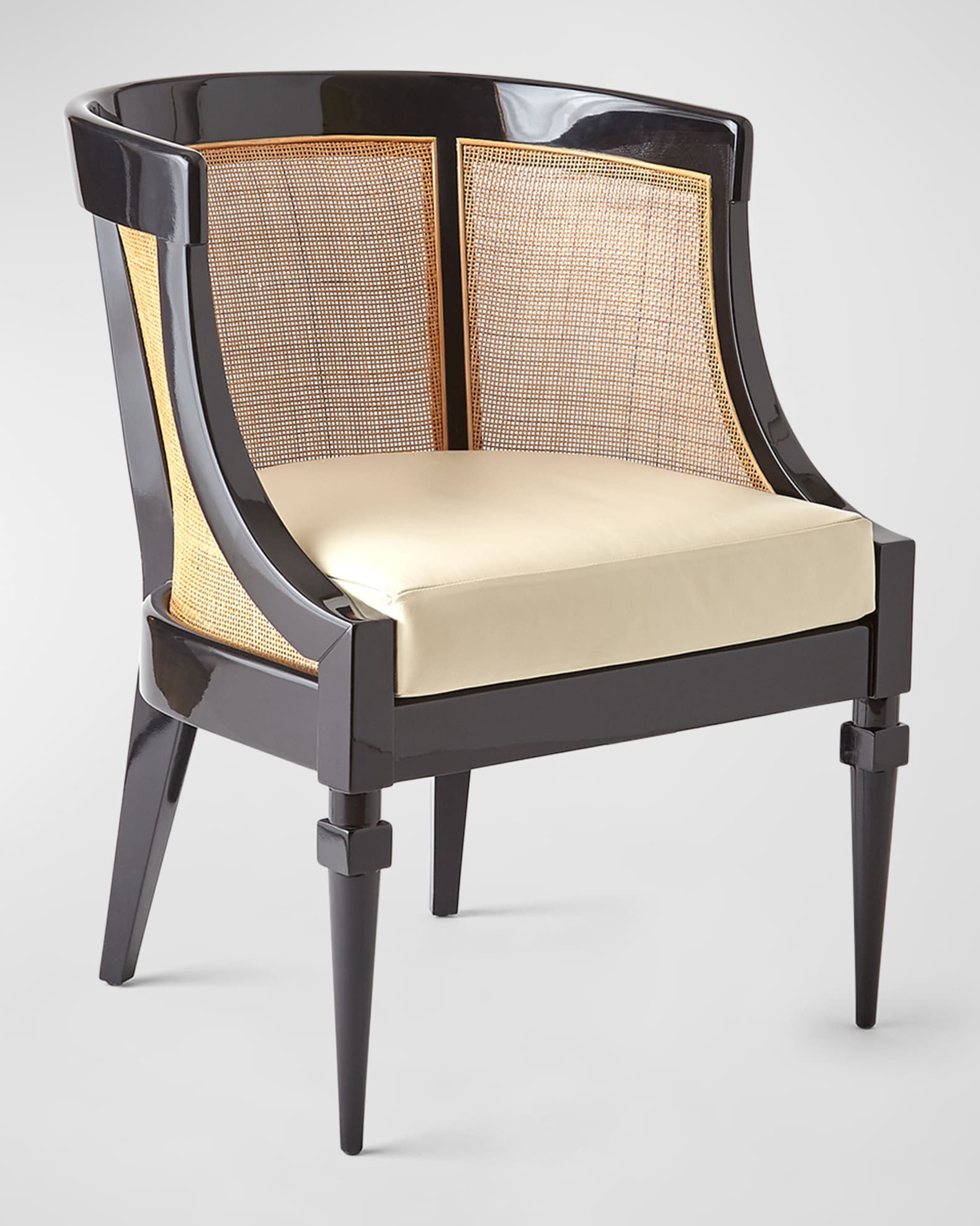 Global Views High-Back Cane Chair | Horchow
