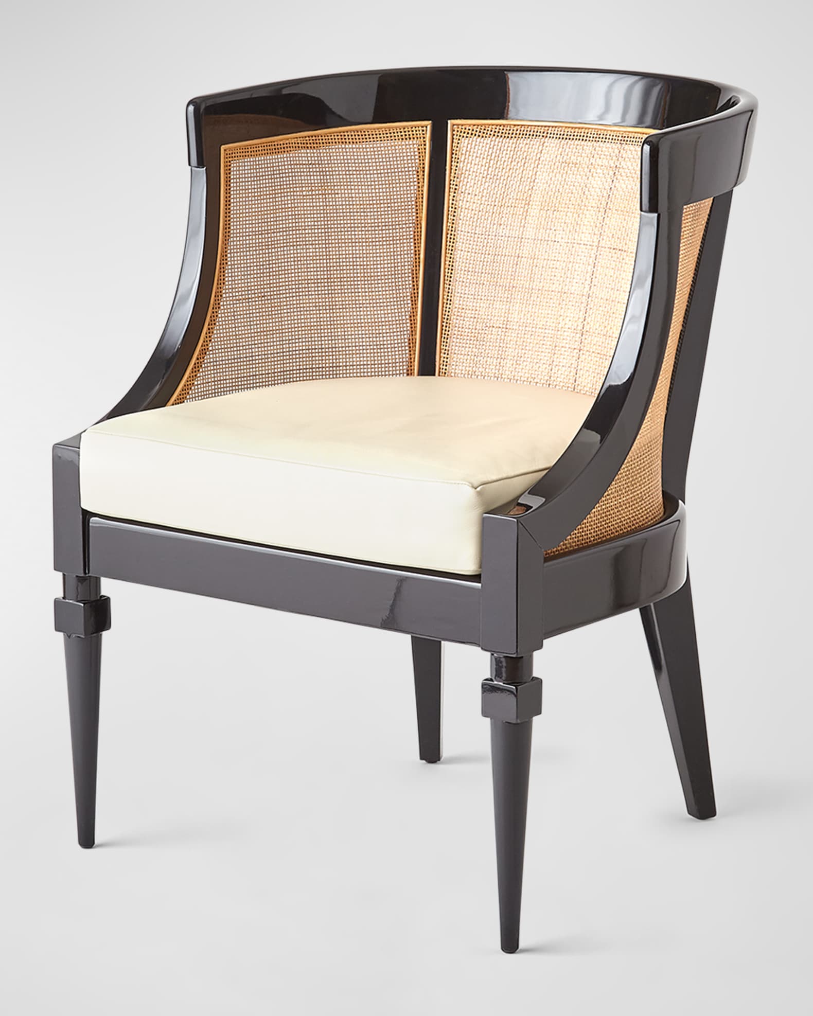 High back cane chair clearance