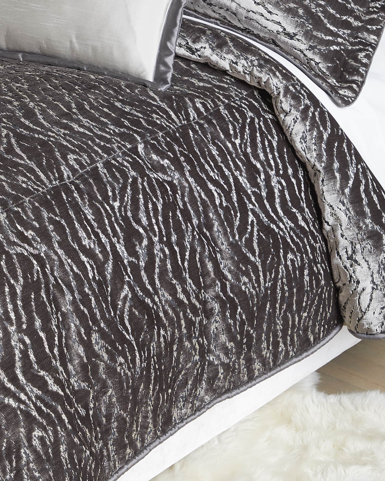 Olivia Quido Safari 3Piece Comforter Set, KING Horchow