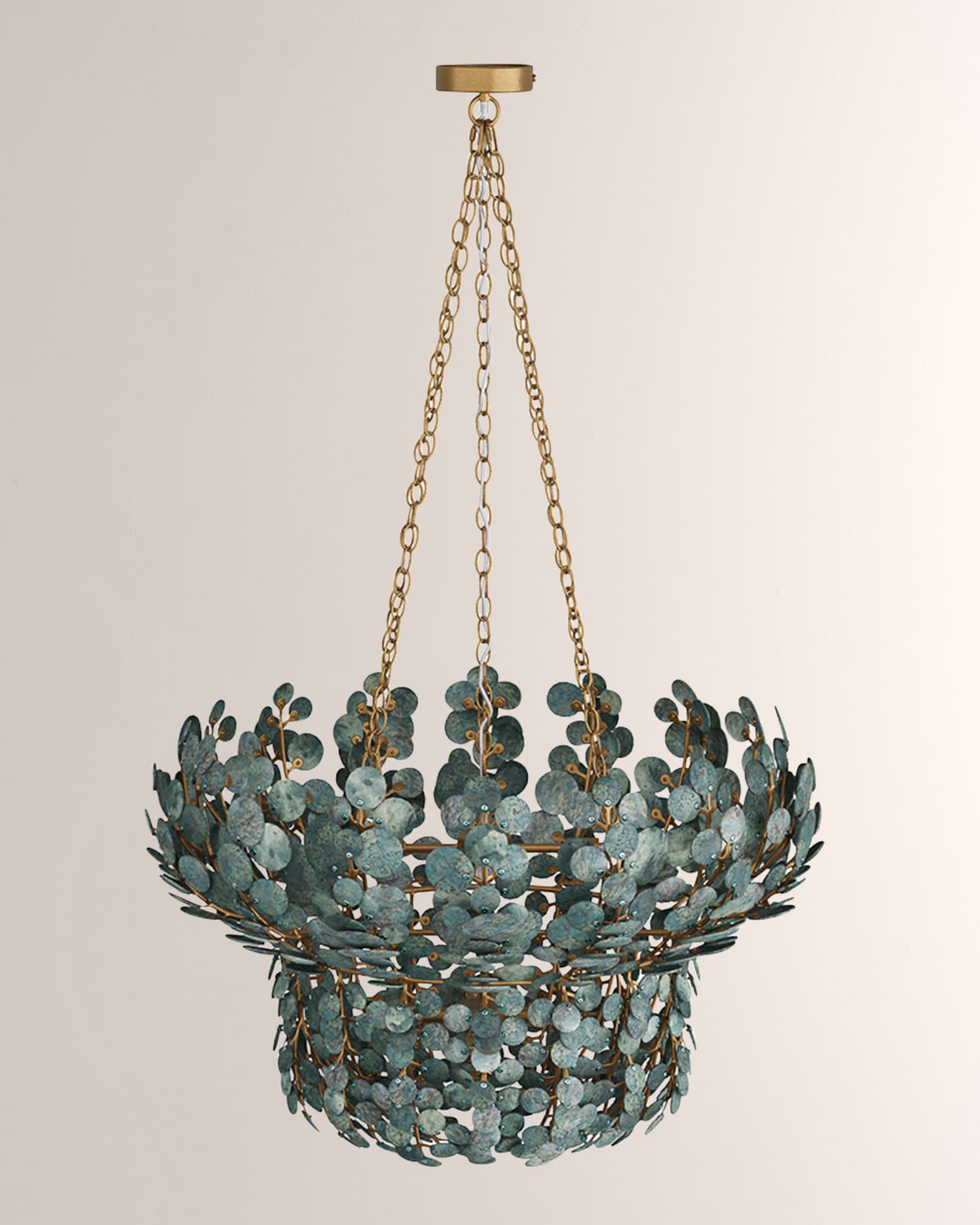 Enya seaglass chandelier outlet