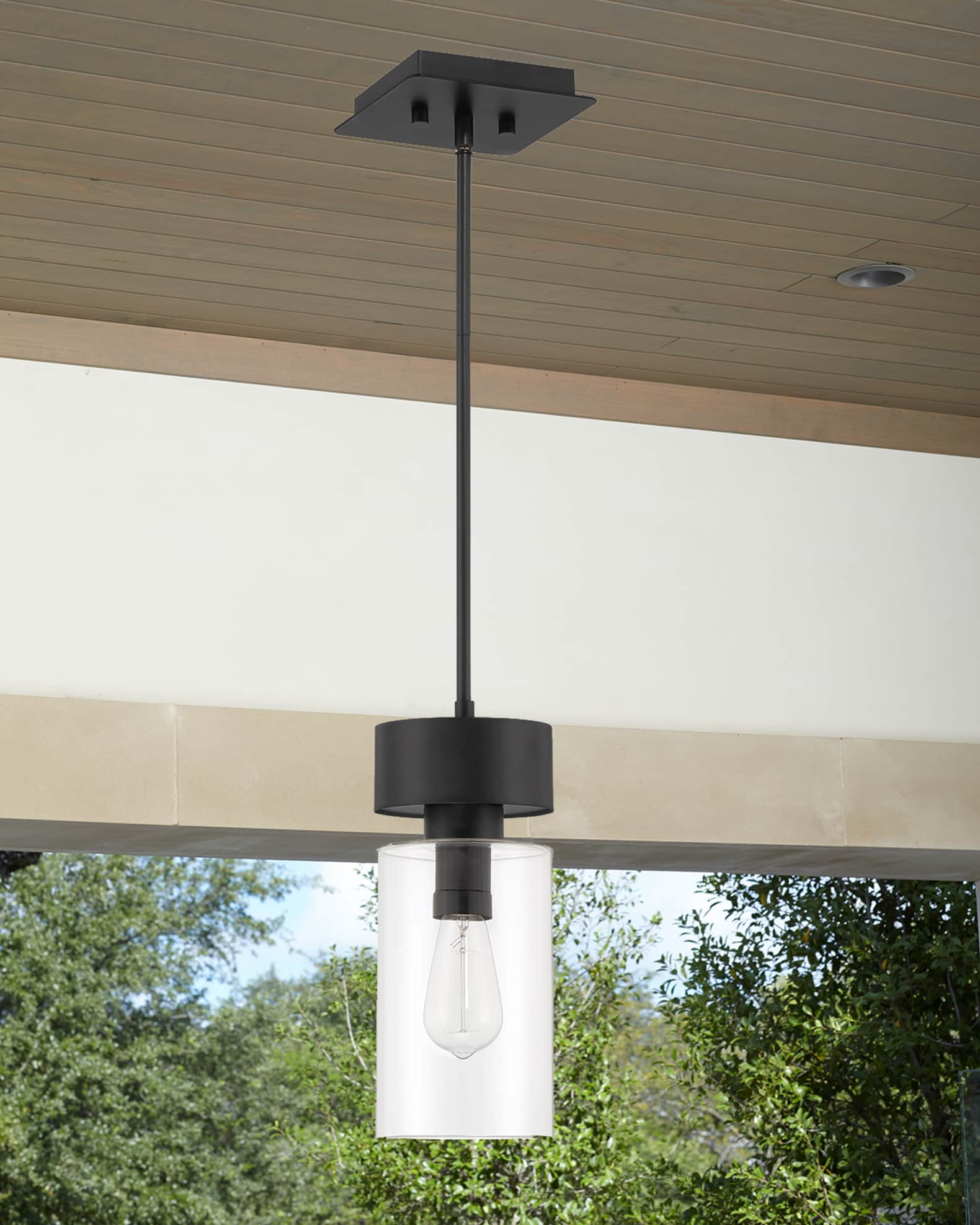 Ellington Bennet 1-Light Outdoor Pendant Light 
