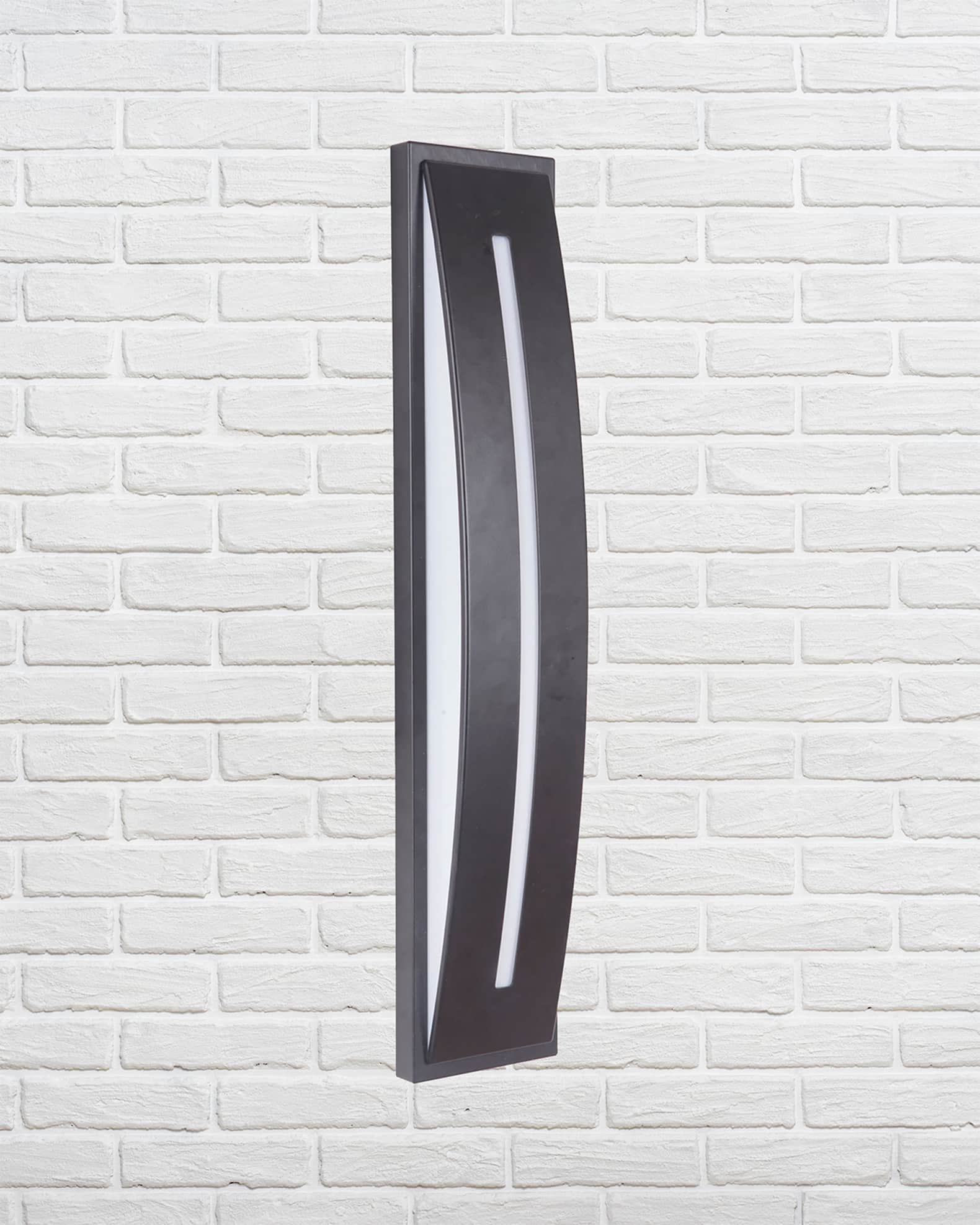 Ellington Luna 1-Light Medium LED Outdoor Pocket Sconce 