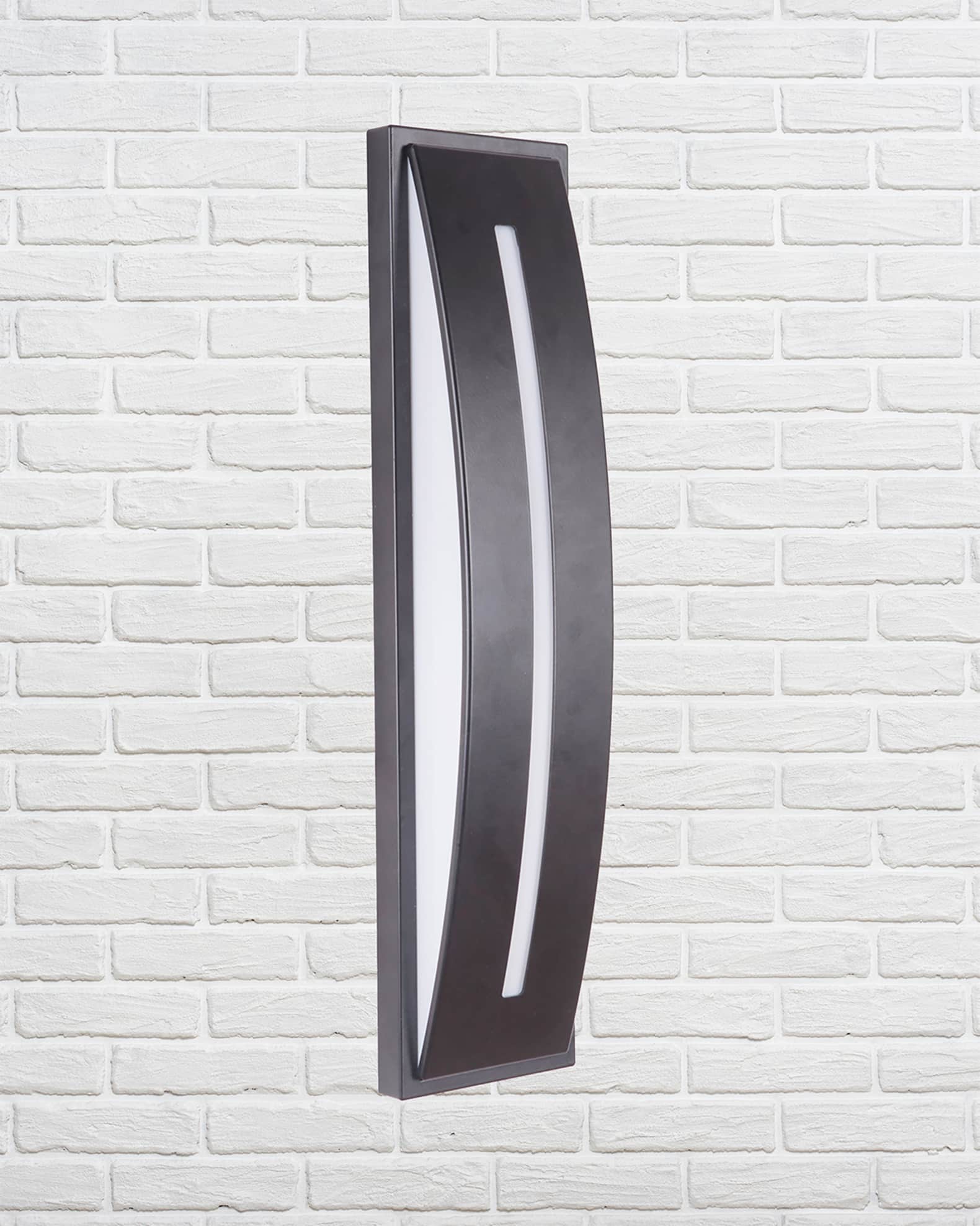 Ellington Luna 1-Light Medium LED Outdoor Pocket Sconce 